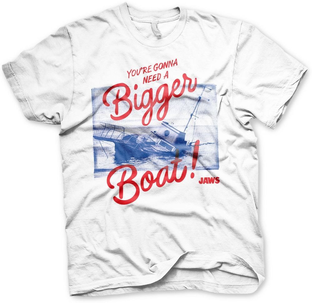 Jaws T-Shirt Youre Gonna Need A Bigger Boat Big Tall T-Shirt
