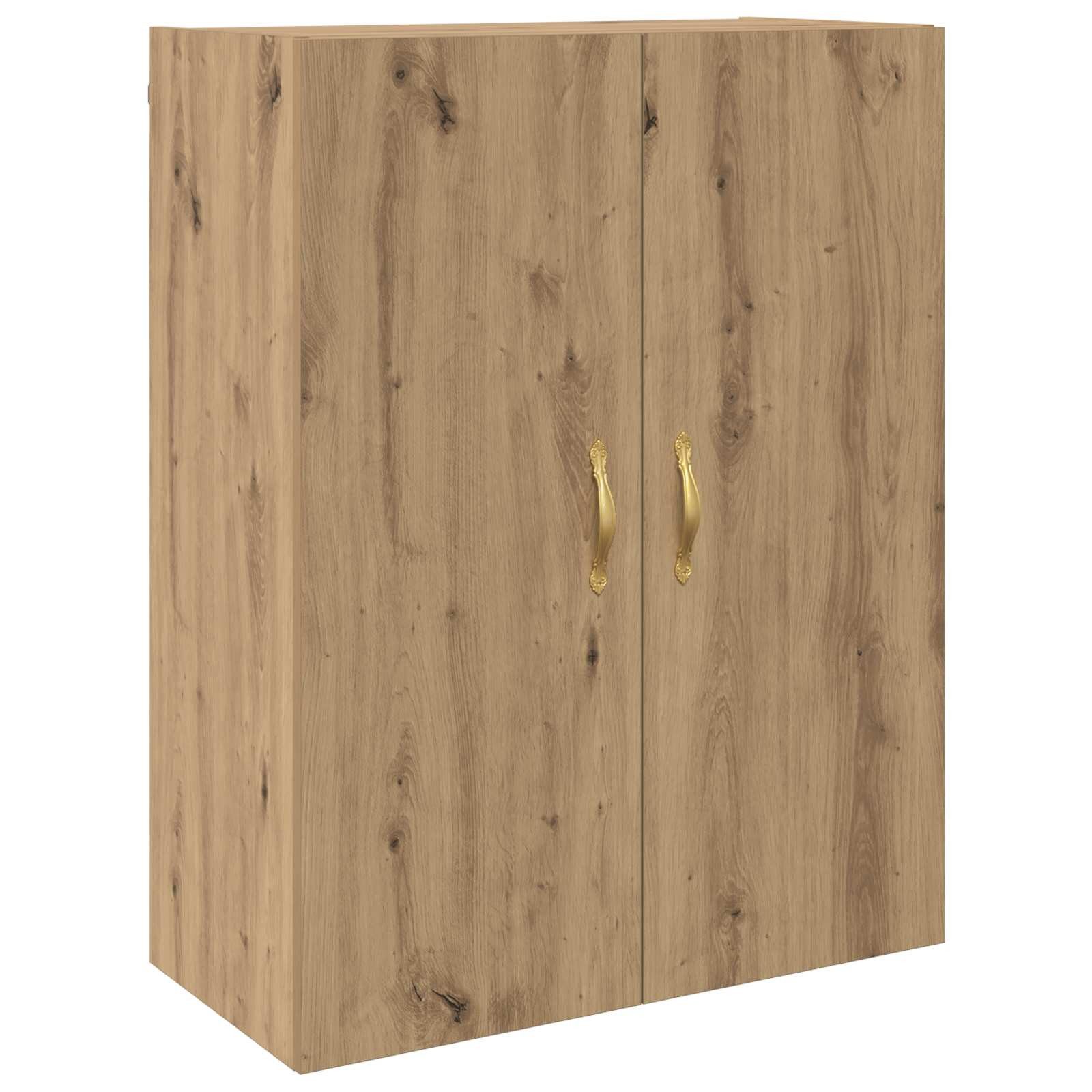 vidaXL Hängeschrank Wandschrank Artisan-Eiche 69,5 x 34 x 90 cm Holzwerkstoff (1-St)