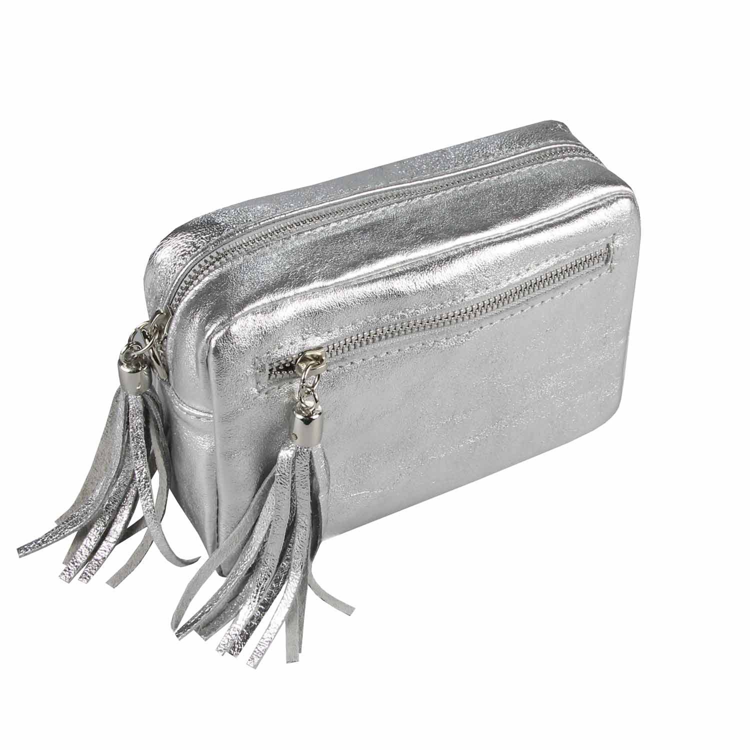 ITALYSHOP24 Schultertasche Made in Italy Damen Leder Tasche CrossOver, als günstig online kaufen