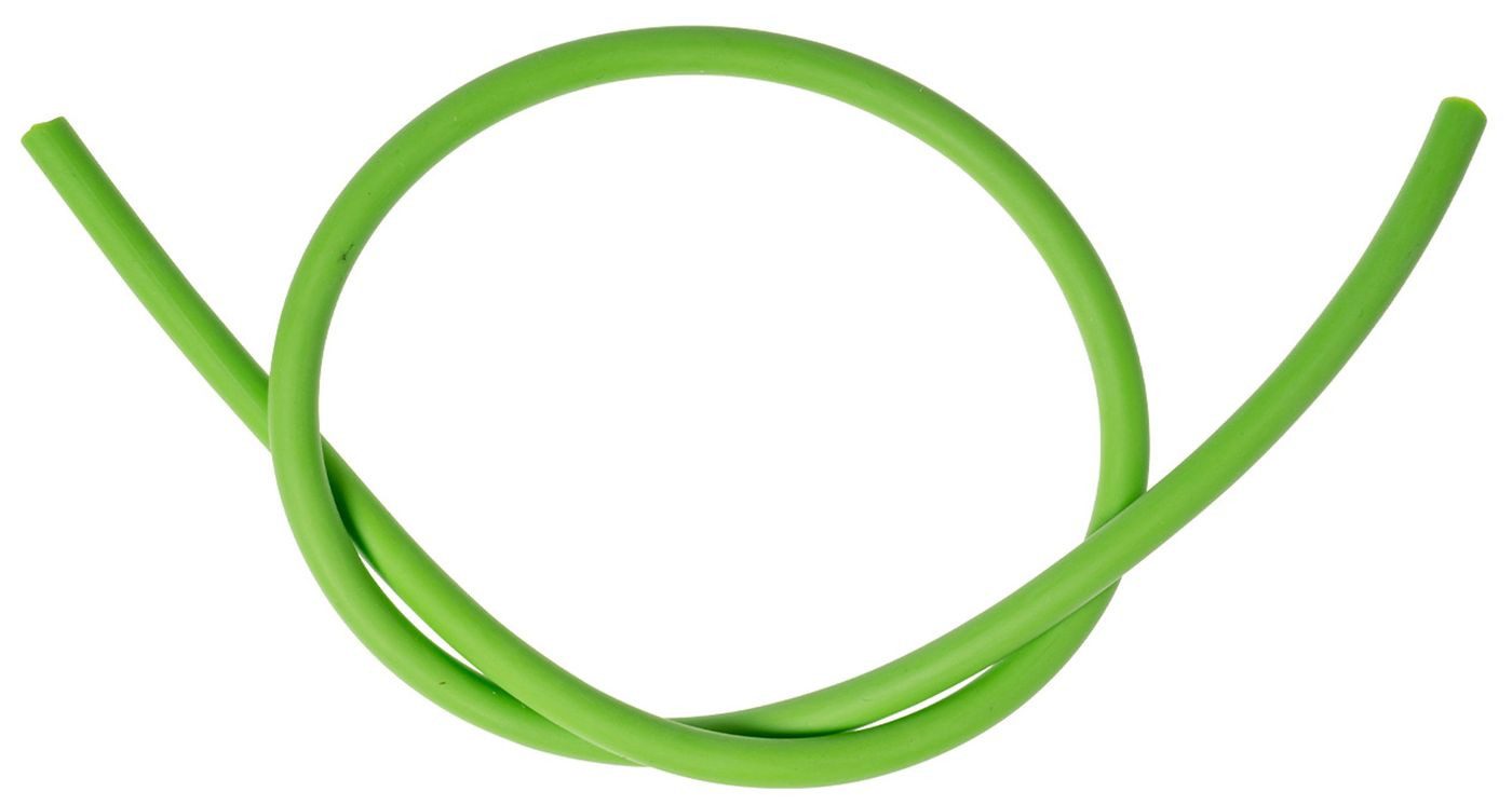 Zeck Fishing Wallerhaken Zeck Treble Hook Tube grün 50cm - Gummischlauch