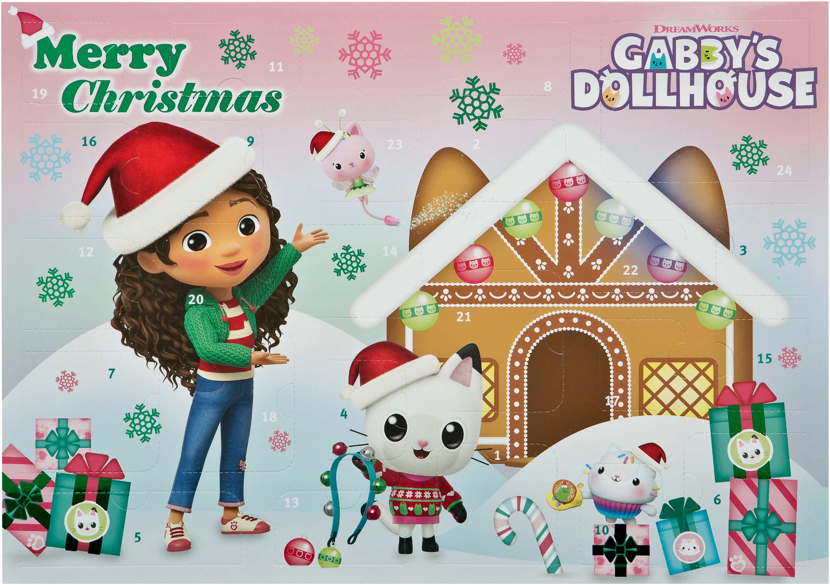 UNDERCOVER Spielzeug-Adventskalender Gabby's Dollhouse (24-tlg) günstig online kaufen