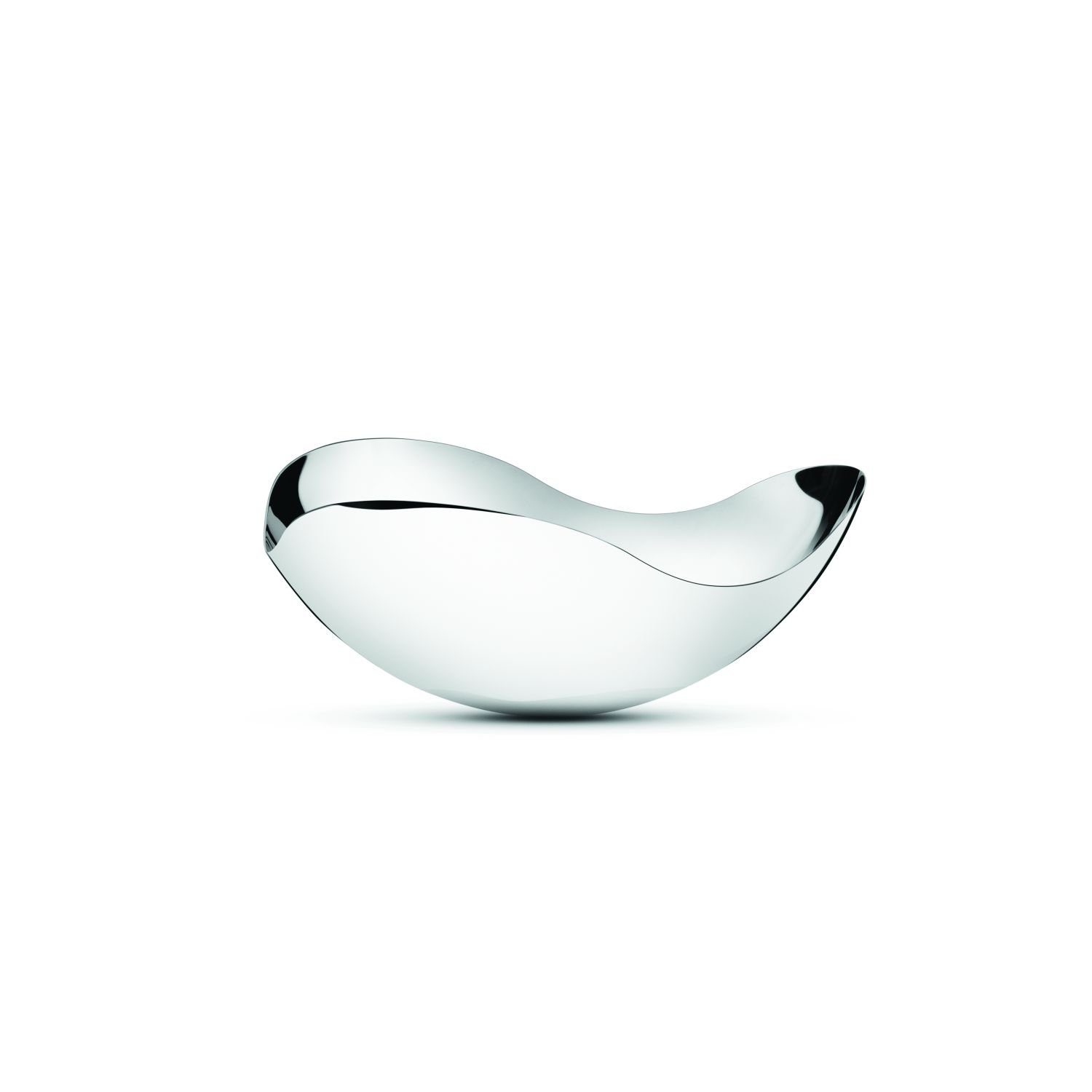 Georg Jensen Obstschale Bloom Klein, Edelstahl