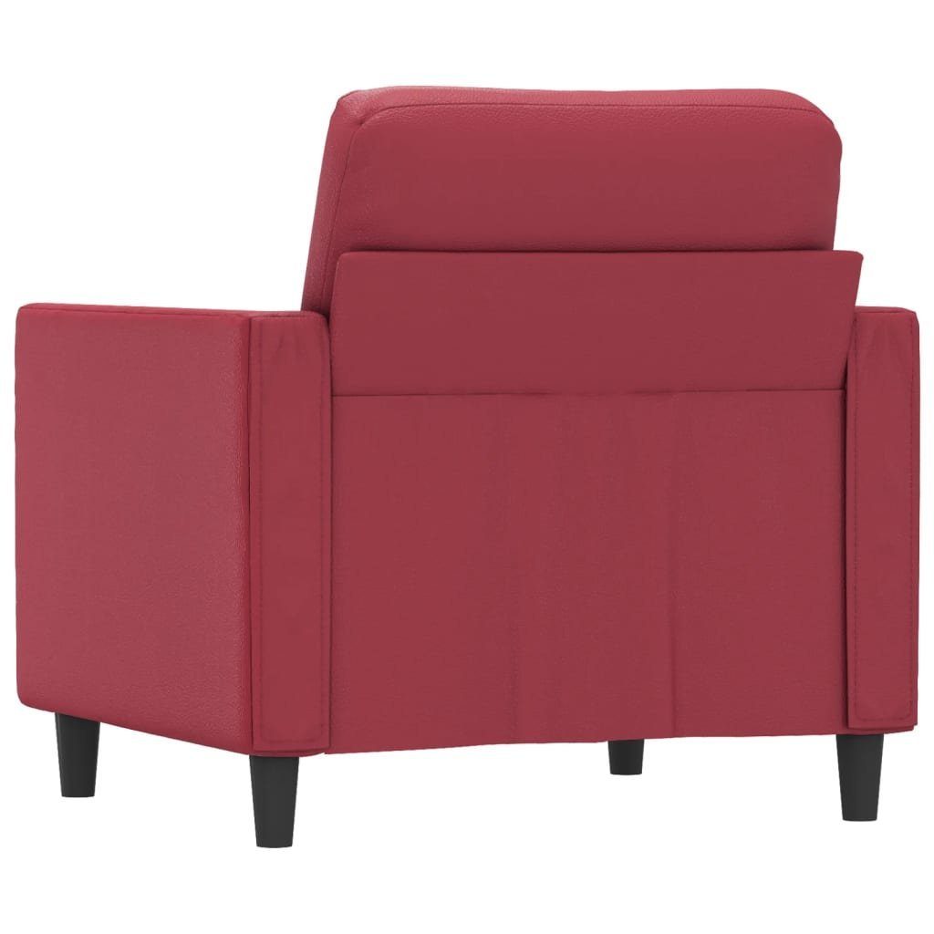 Weinrot 60 Kunstleder Sessel vidaXL cm Sofa