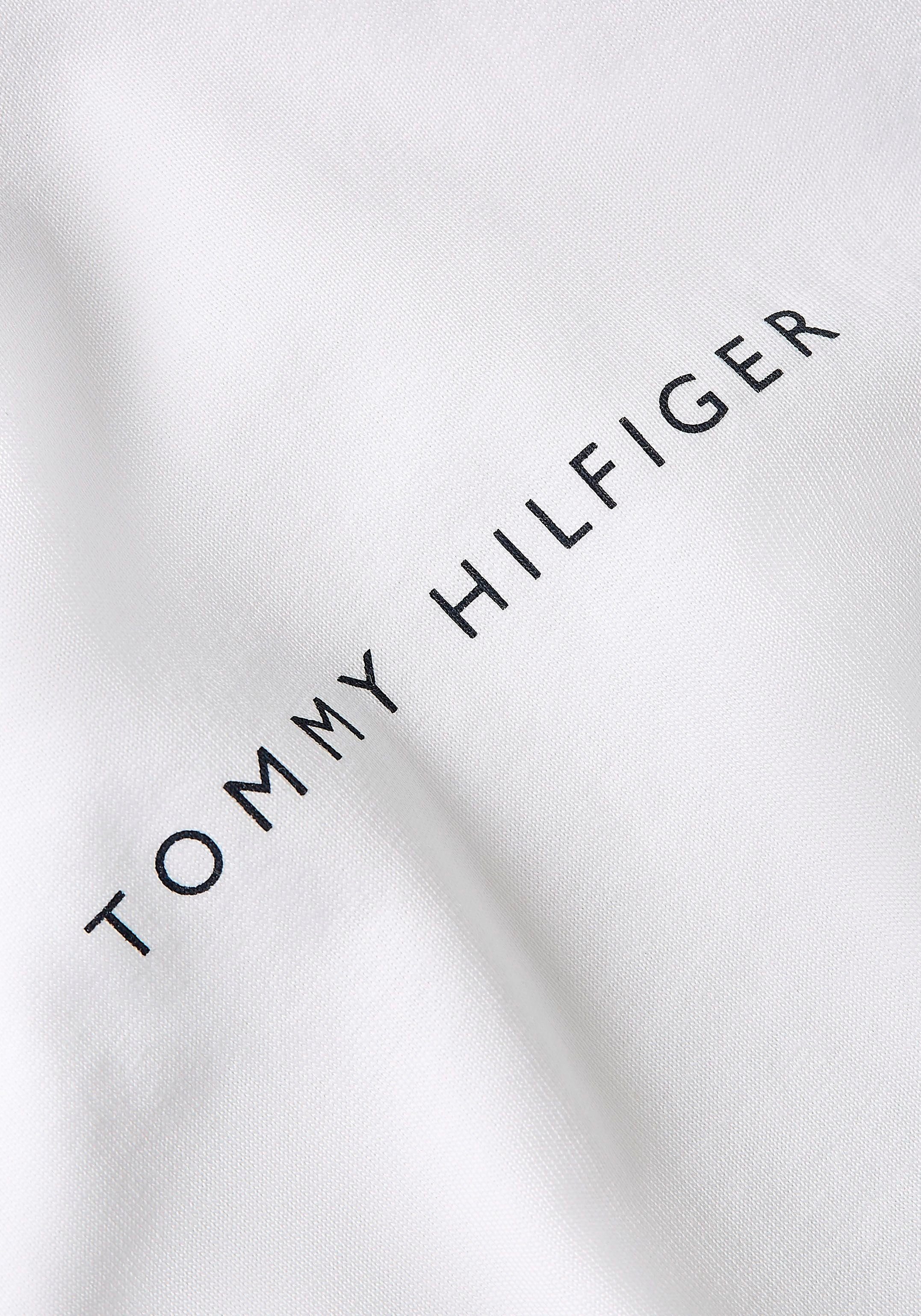 Tommy Hilfiger T-Shirt MULTI PLACEMENT weiß schlichten Design TEE im