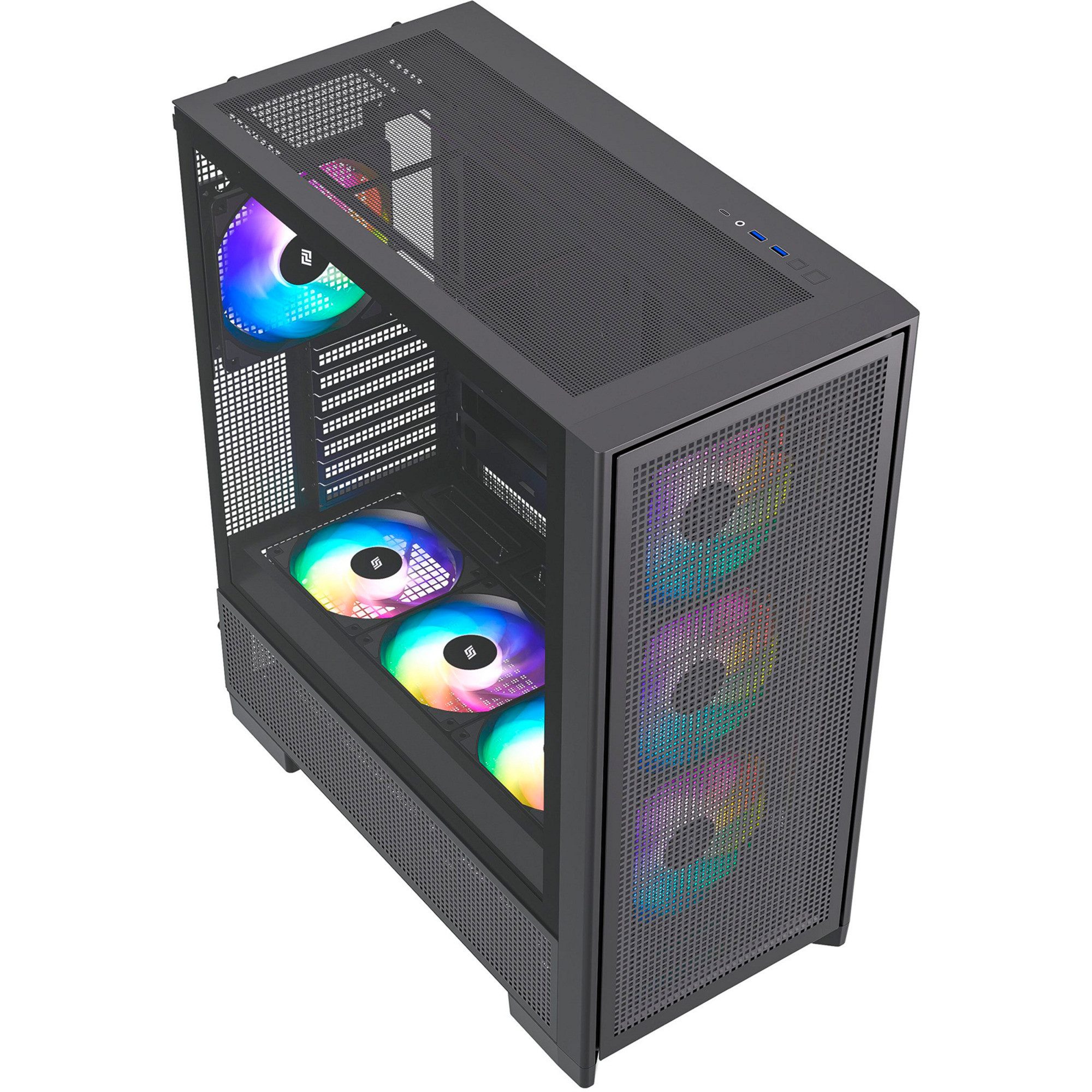 Silentware PC-Gehäuse Silentware Air 2000 ARGB, Tower-Gehäuse, (Inkl. 7