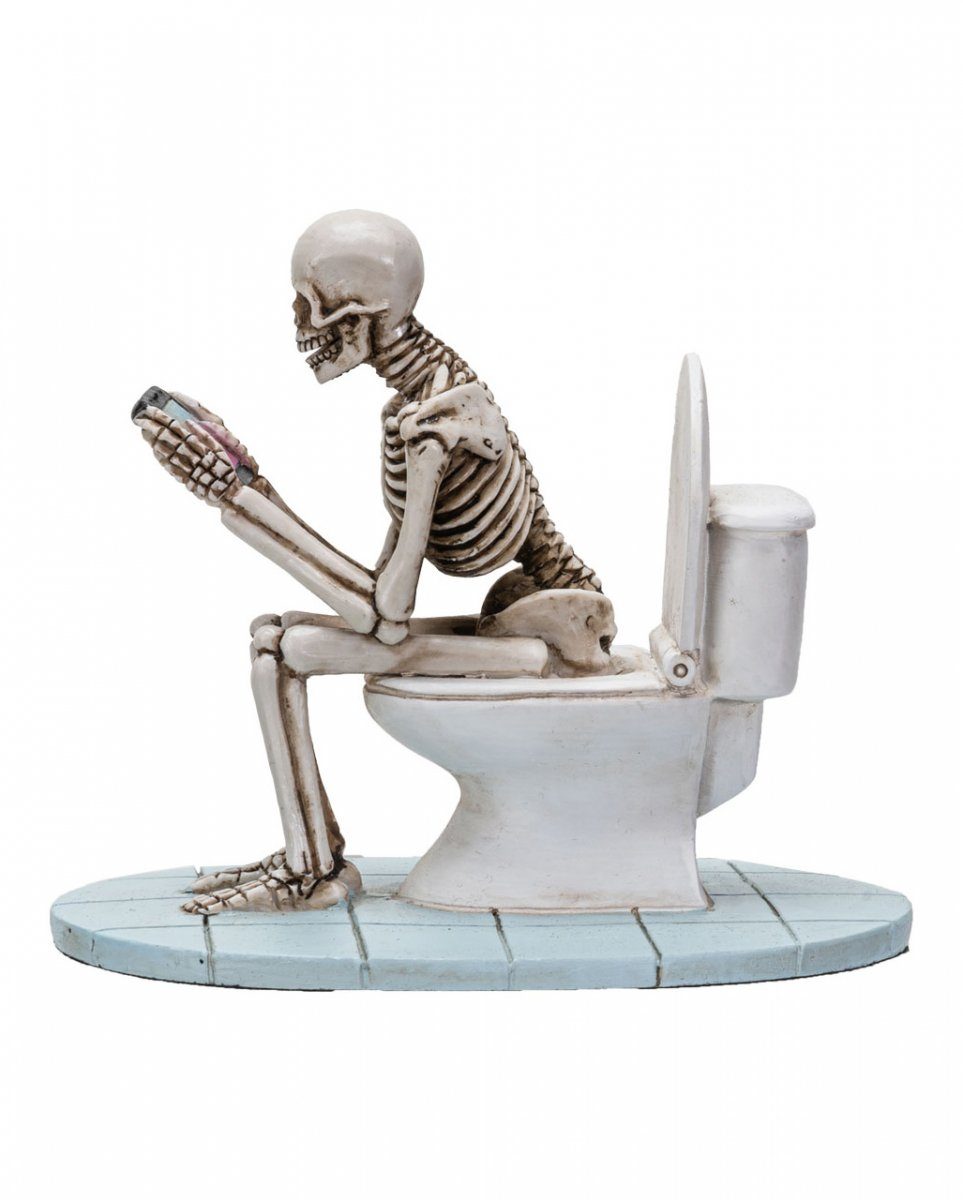 Horror-Shop Dekofigur »Skelett auf WC Schüssel als witzige Deko Figur«  online kaufen | OTTO
