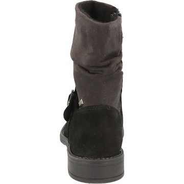 Mädchen Schuhe Leder Tex Stiefelette 4251-456-9900 gefüttert Schwarz Winterstiefel