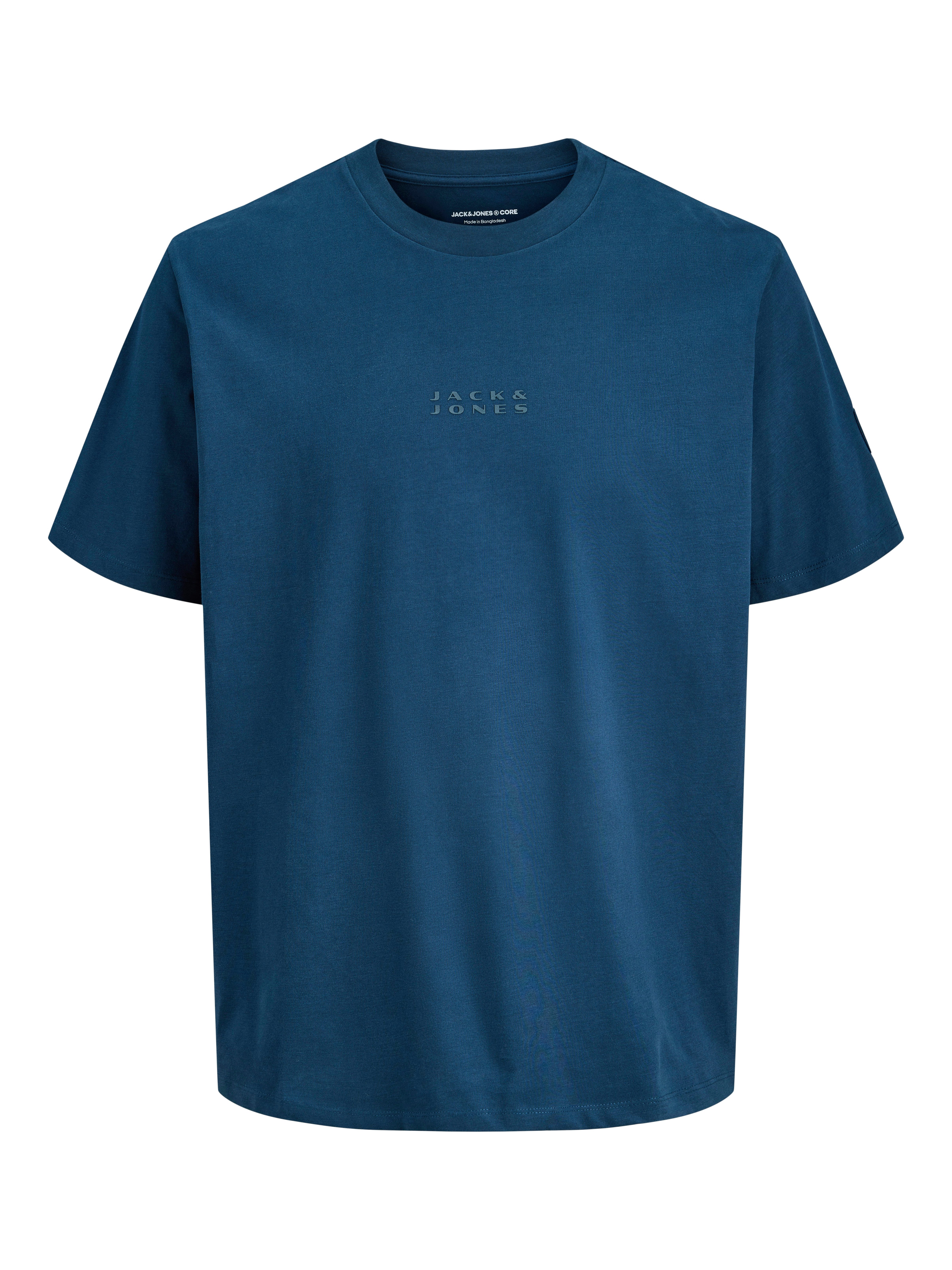 Jack & Jones Kurzarmshirt JCOPOINT BADGE TEE SS CREW NECK günstig online kaufen