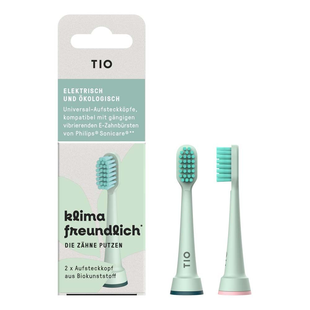 Tio Zahnbürste Tiosonik Aufsteckköpfe für Philips Sonicare Elektrozahnbürste