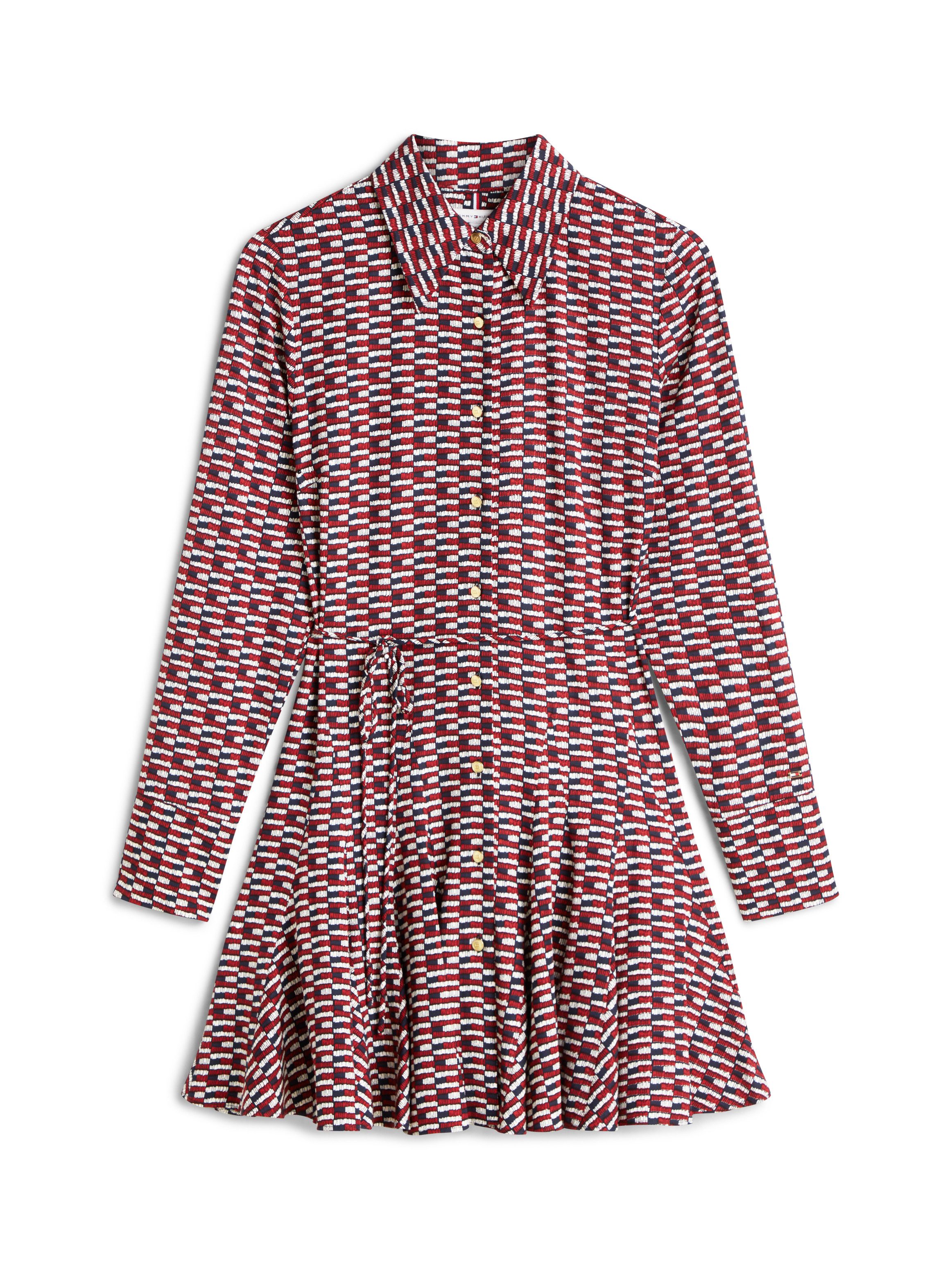 Minikleid VIS TWILL LS MINI DRESS