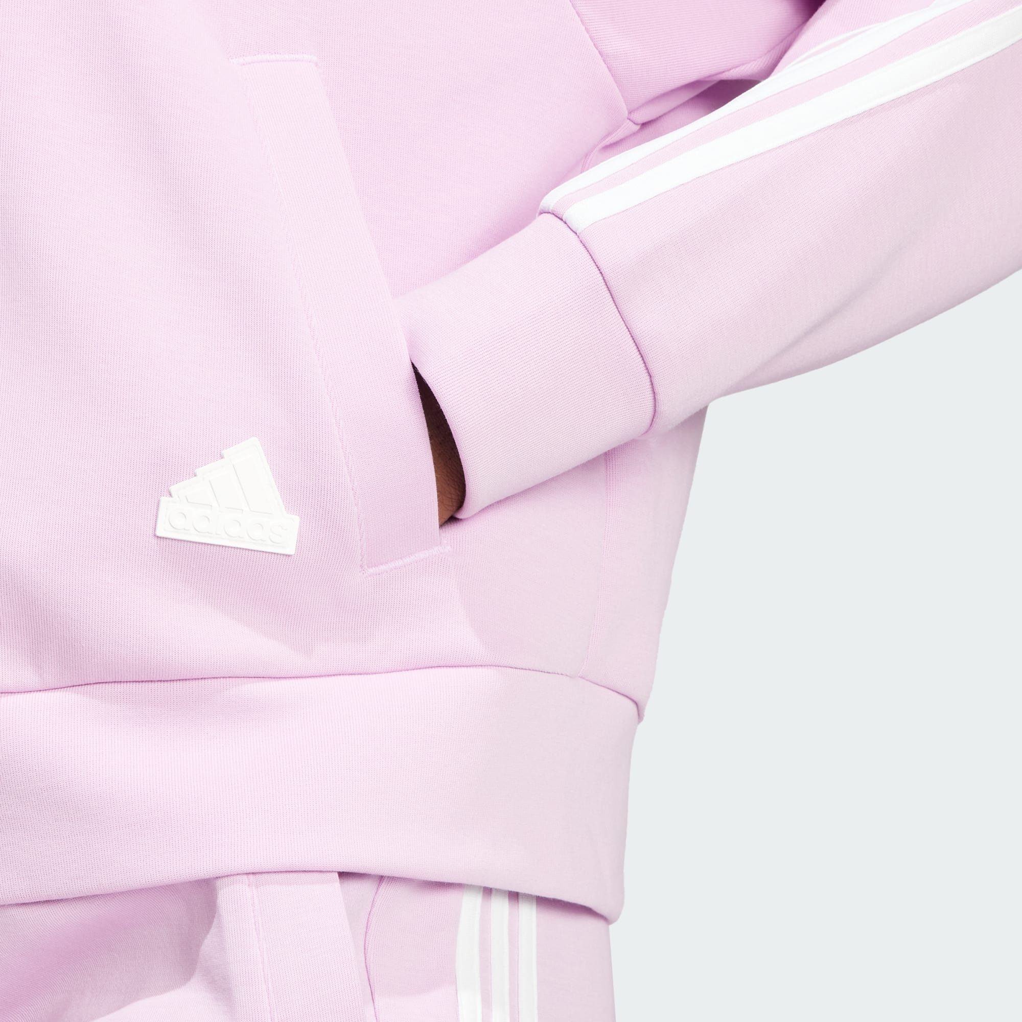 Bliss Hoodie 3-STREIFEN Lilac FUTURE ICONS Sportswear adidas KAPUZENJACKE