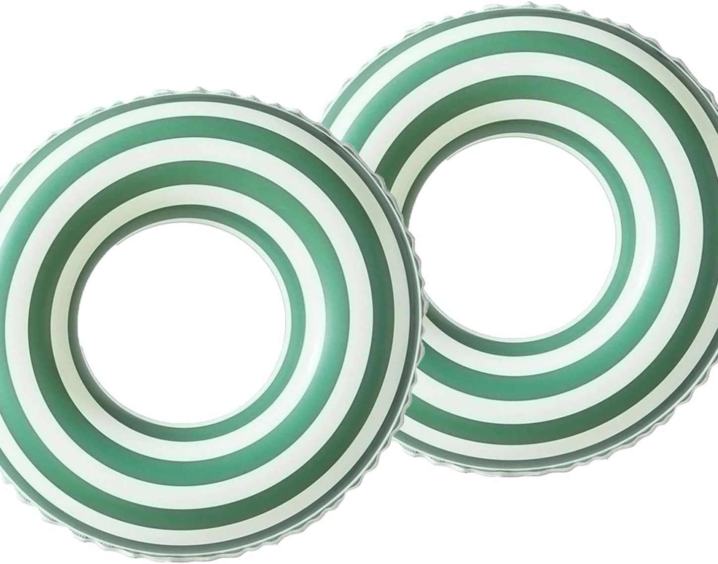 FELIXLEO Aufblasbares Partyzubehör 2er Set Schwimmring Pool Aufblasbar für Kinder Jugendliche Sommer