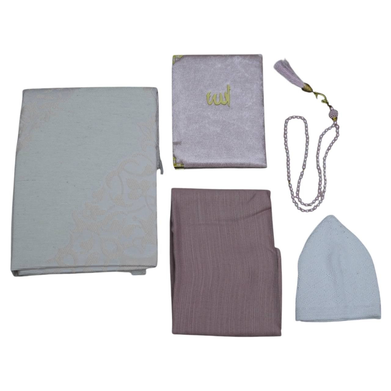 Aymasal Läufer Geschenkset 5 tlg. Gebetsteppich günstig online kaufen