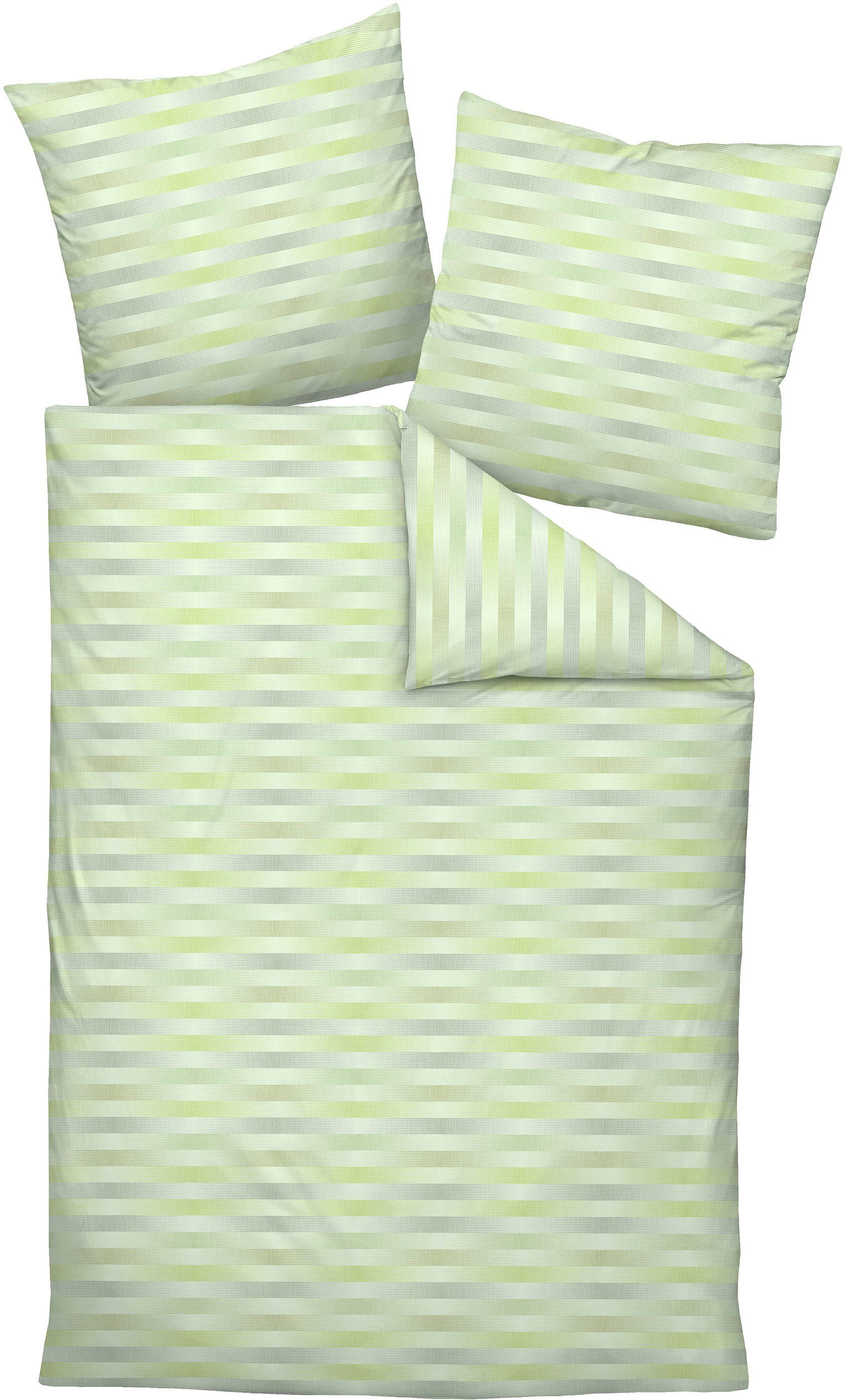 Janine Bettwäsche CARMEN S 55124 06 * 155X220,80x80, Interlock-Jersey, mit Reißverschluss