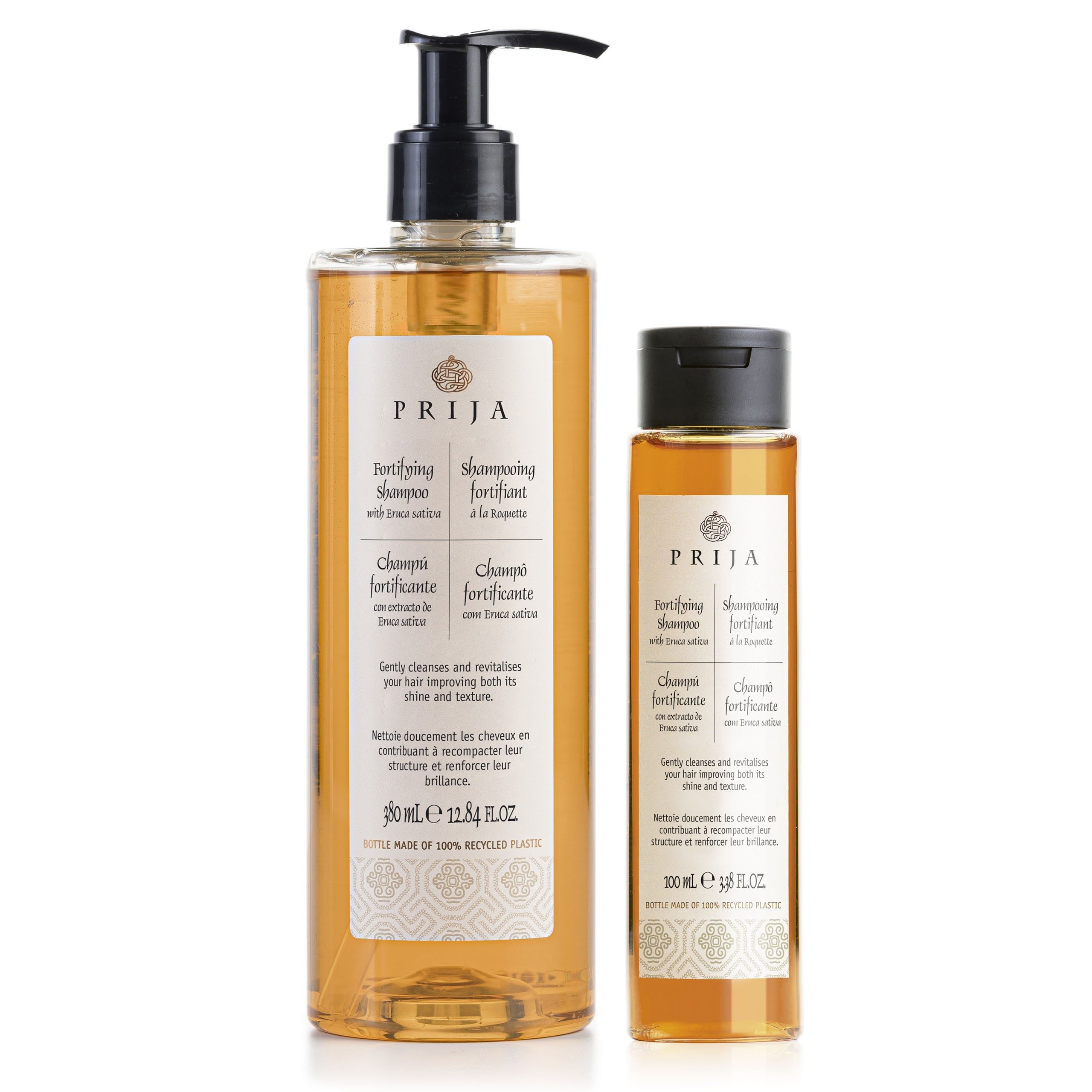 PRIJA Körperpflegemittel PRIJA Set:Regenerierendes Haarshampoo 380ml+100ml