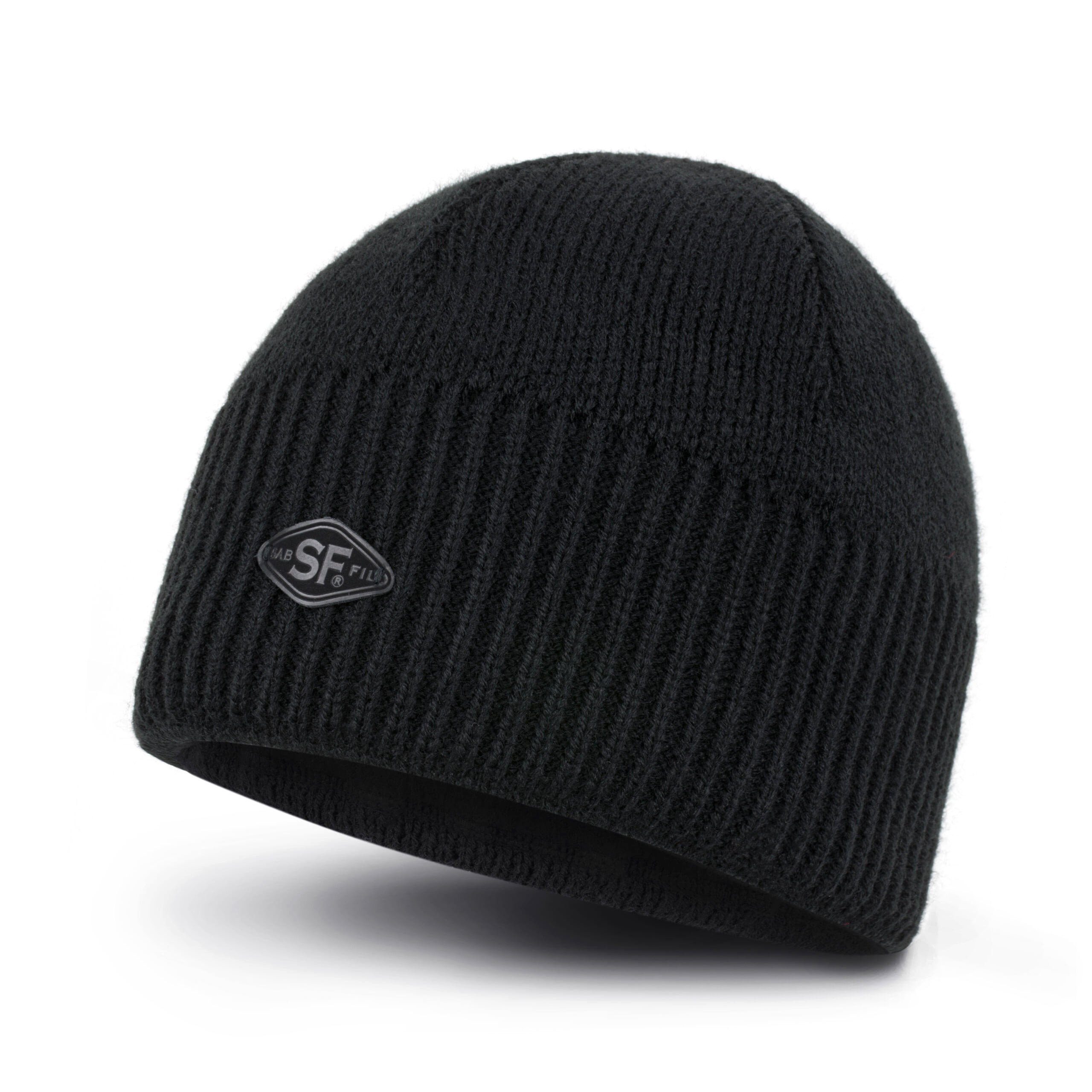 Wörleonline Strickmütze Beanie Mütze für Herren gefüttert mit Fleece, Wintermütze, hergestellt in Europa