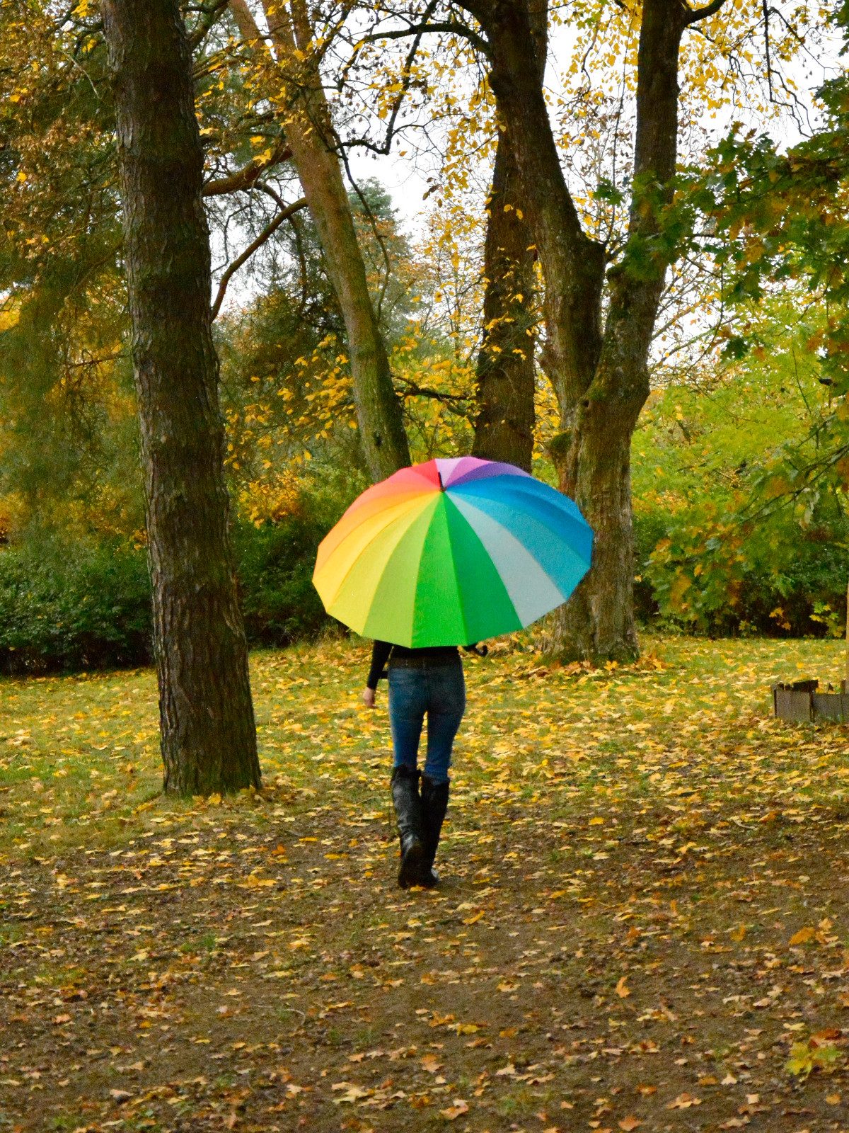 iX-brella Stockregenschirm XXL 130 cm Durchmesser Golf-Partnerschirm, 16-teiliges Dach, mit leichtem Fiberglasgestell