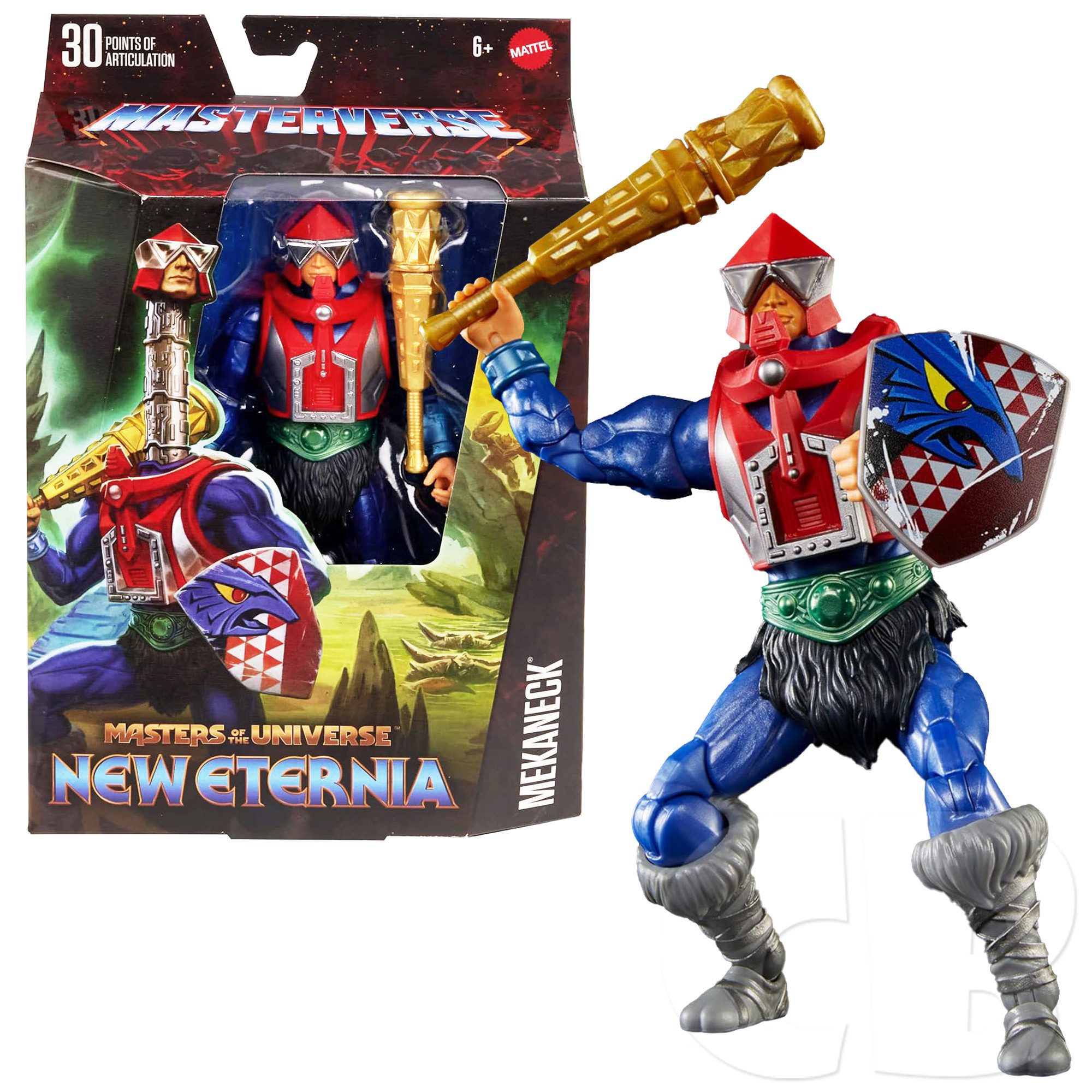 Mattel® Actionfigur Masters of the Universe Masterverse, (Größe ca. 18 cm), Wave 12: New Eternia 18 cm Figur: Mekaneck