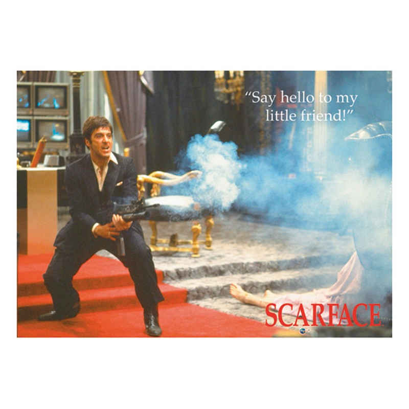 PYRAMID Poster Scarface Poster 86 x 61 cm