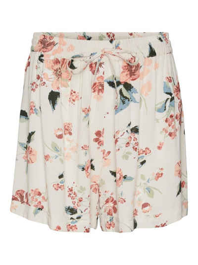 Vero Moda Shorts Bumpy (1-tlg) Drapiert/gerafft