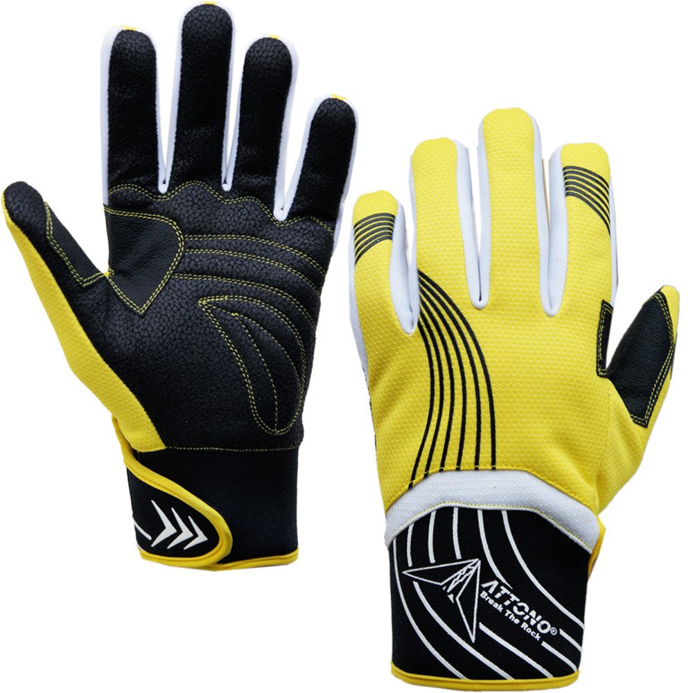 ATTONO Skihandschuhe Skihandschuhe Winter Ski Snowboard Langlauf Handschuhe gelb