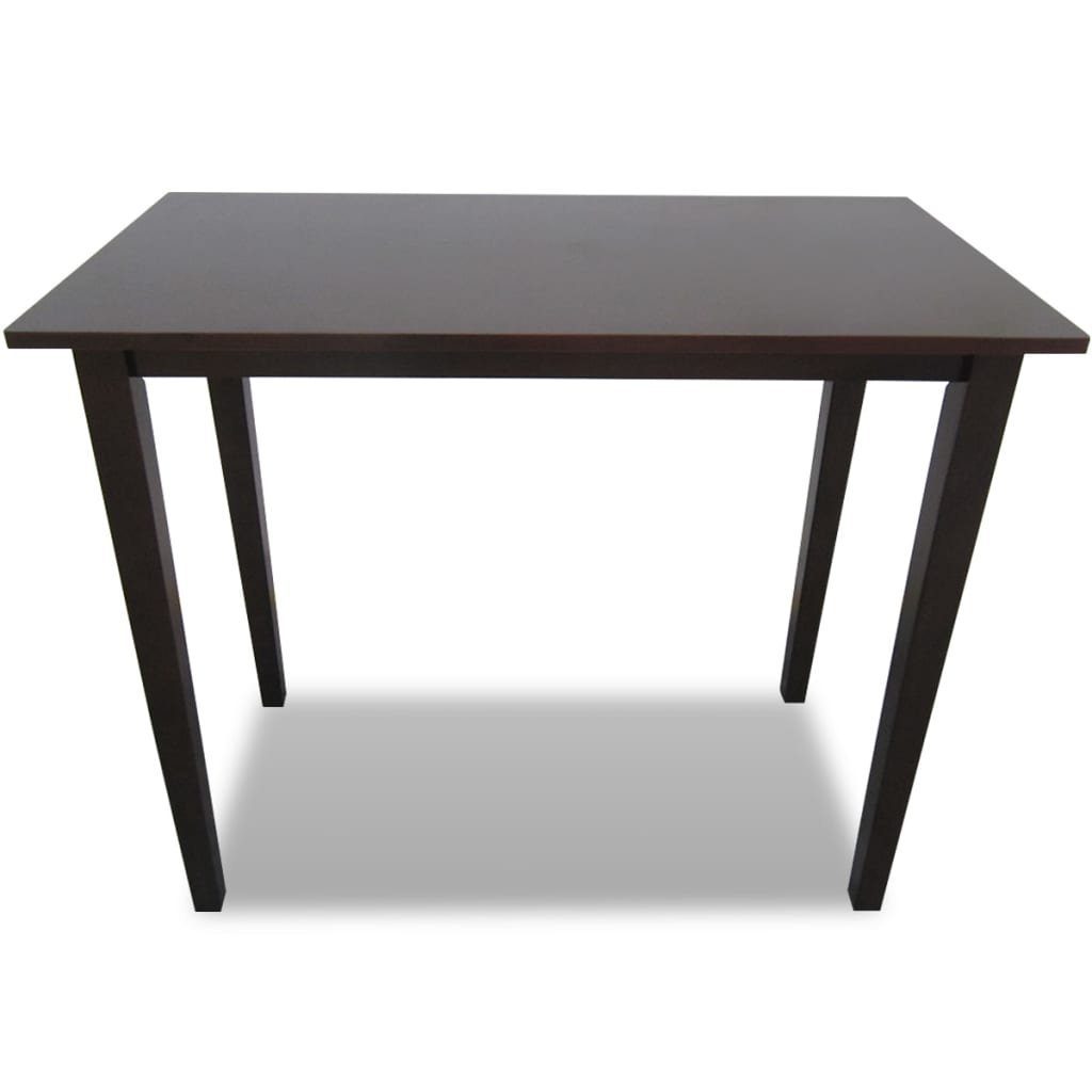 furnicato Bartisch Holz Braun (1-St) günstig online kaufen