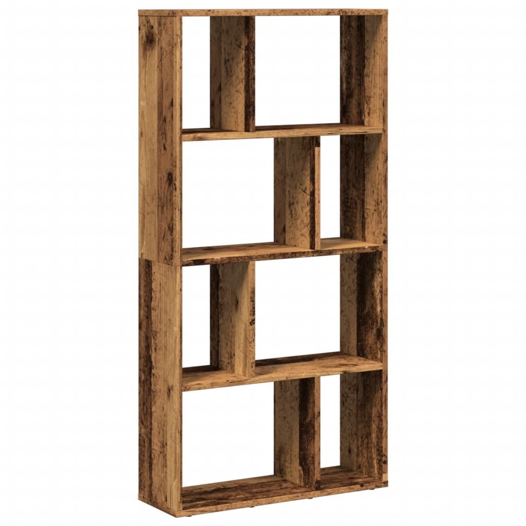 vidaXL Bücherregal Bücherregal Altholz-Optik 60x20x120 cm günstig online kaufen
