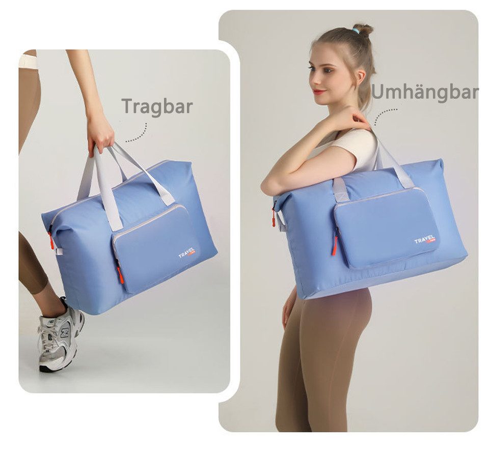 Coonoor Reisetasche Sporttasche Trainingstasche Freizeittasche Weekender Duffle Bag, für Yoga, Schwimmen, Tourismus, Fitness