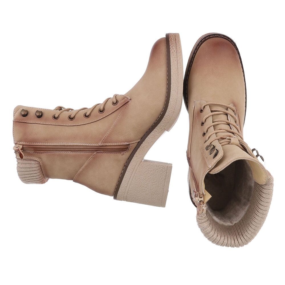 Ital-Design Damen Schnürschuhe Freizeit Schnürstiefelette (88519545) günstig online kaufen