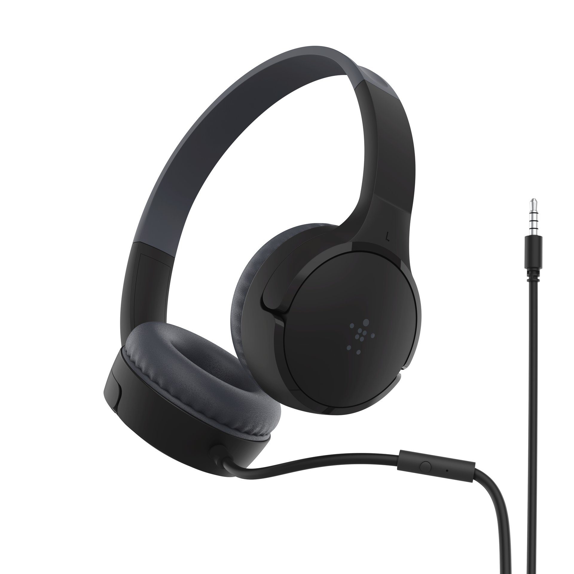 (kabelgebunden) SOUNDFORM Mini Belkin Schwarz On-Ear-Kopfhörer