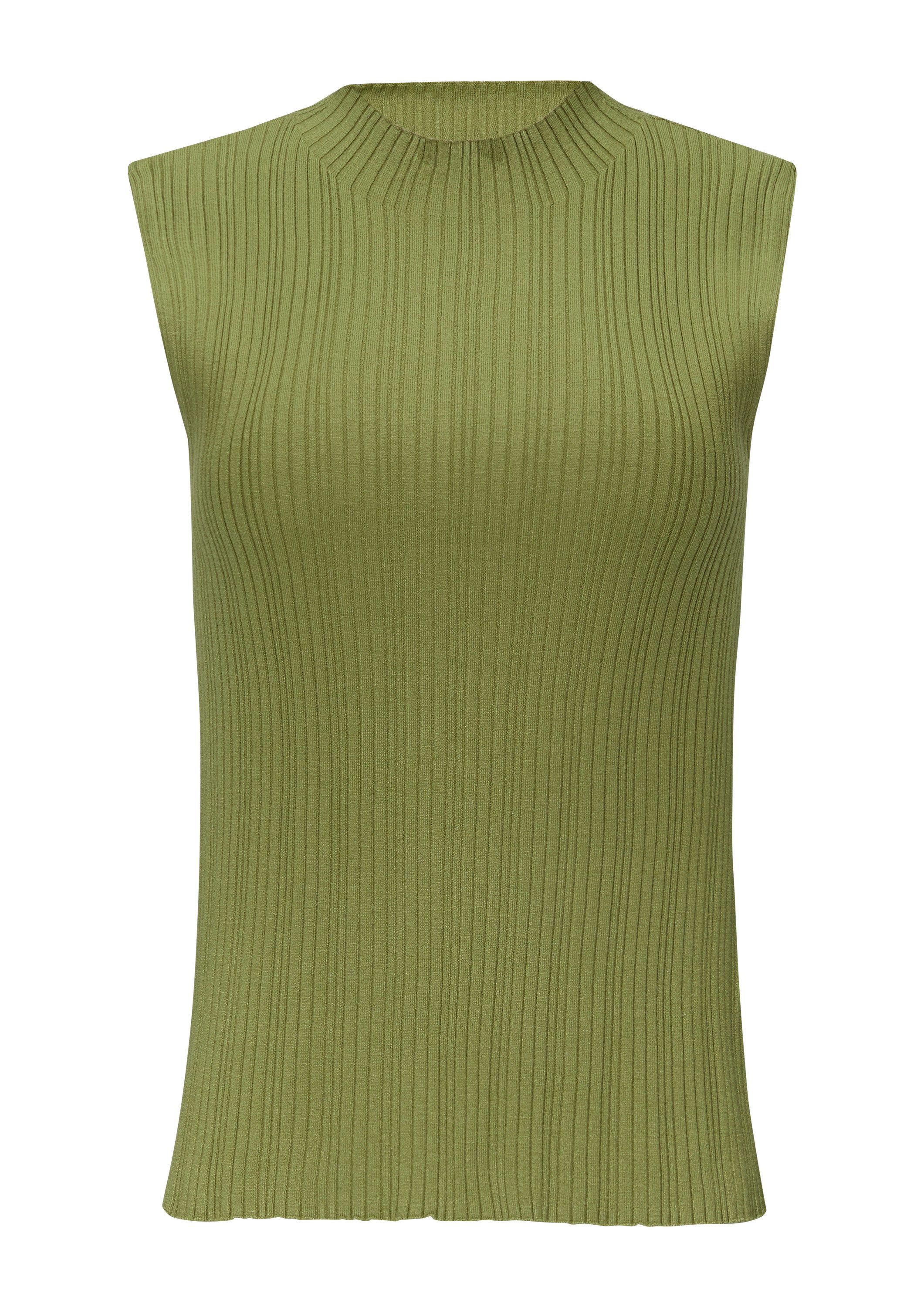 s.Oliver Muscleshirt Strickpullunder Geripptes Stricktop aus günstig online kaufen