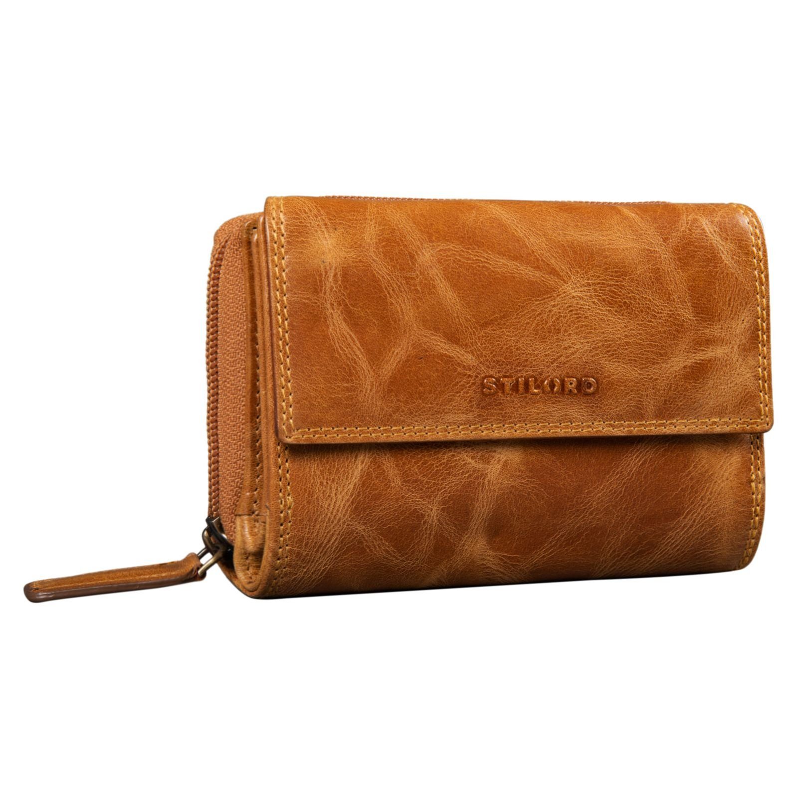 STILORD Geldbörse "Thea" Damen Geldbeutel Leder RFID mit Geschenkbox günstig online kaufen