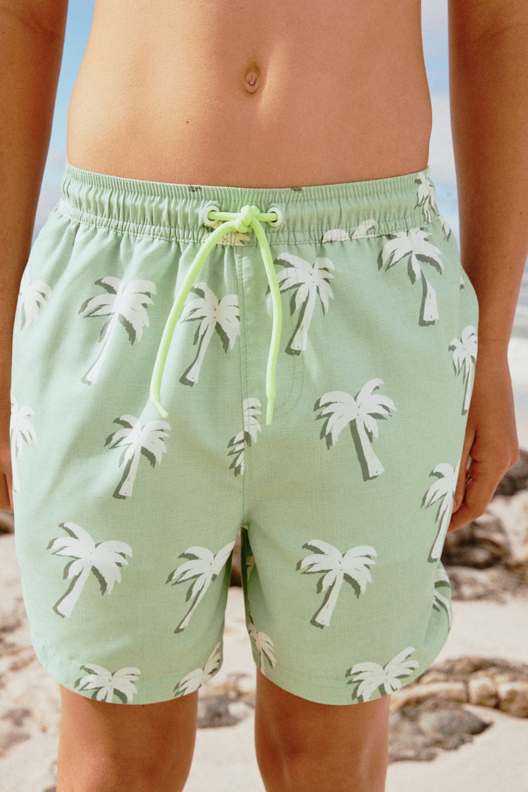 Badeshorts Badeshorts mit Print