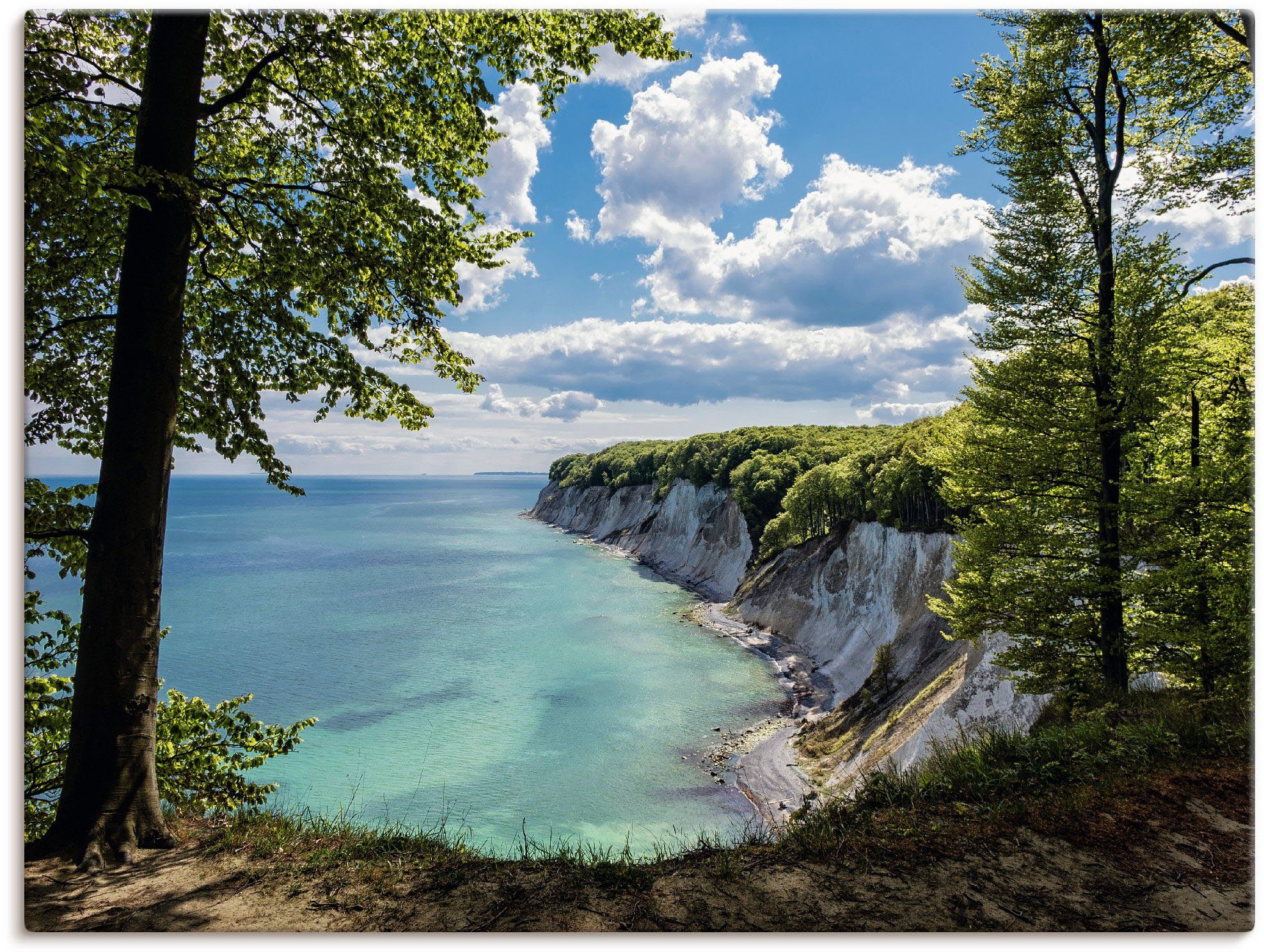 Artland Wandbild Ostseeküste auf der Insel günstig online kaufen
