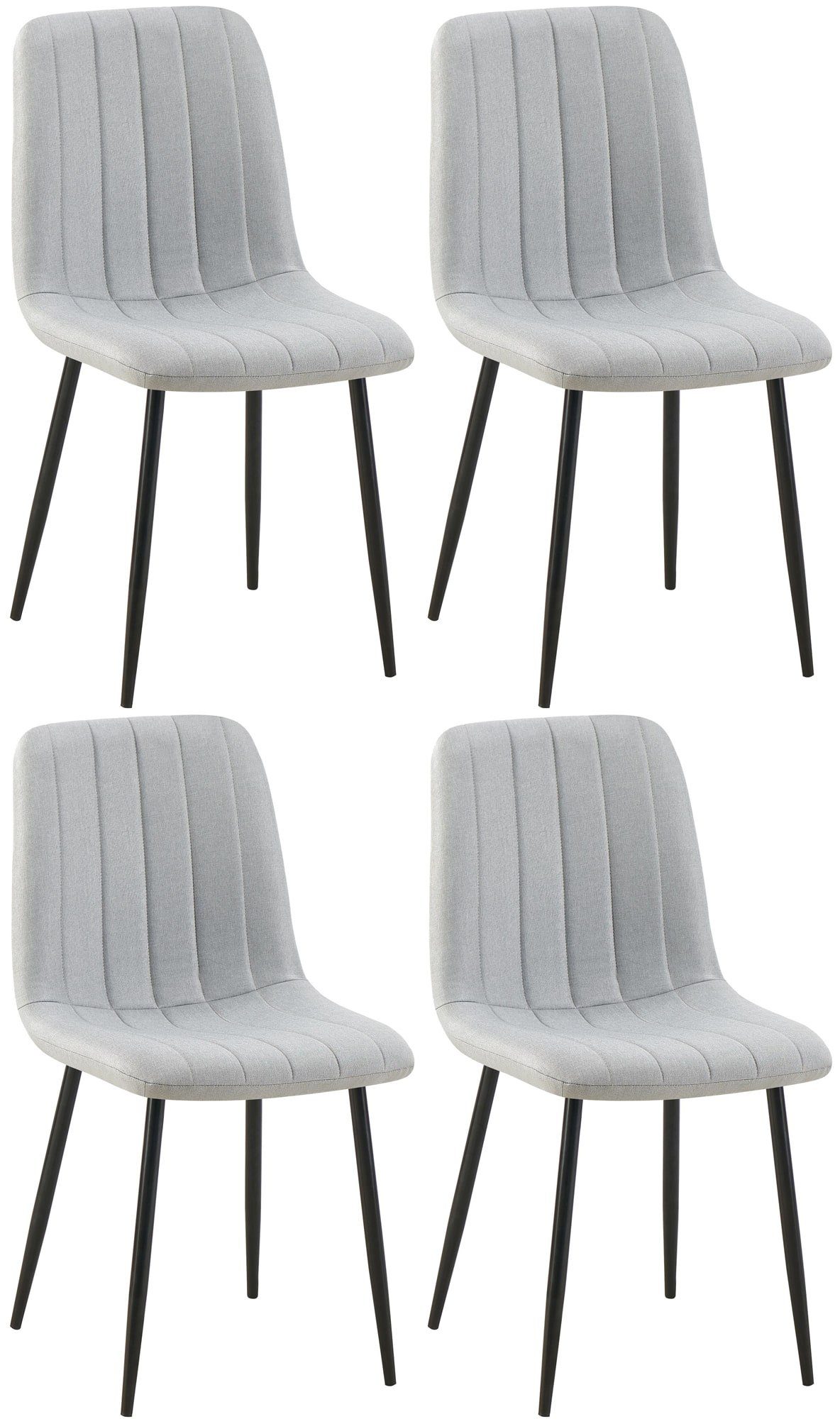 CLP Esszimmerstuhl Dijon (4er Set), gepolstert, günstig online kaufen