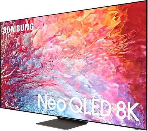 Samsung GQ65QN700BT QLED-Fernseher (163 cm/65 Zoll, 8K, Google TV, Smart-TV,  Quantum Matrix Technologie Pro mit Neural Quantum Prozessor Lite 8K)