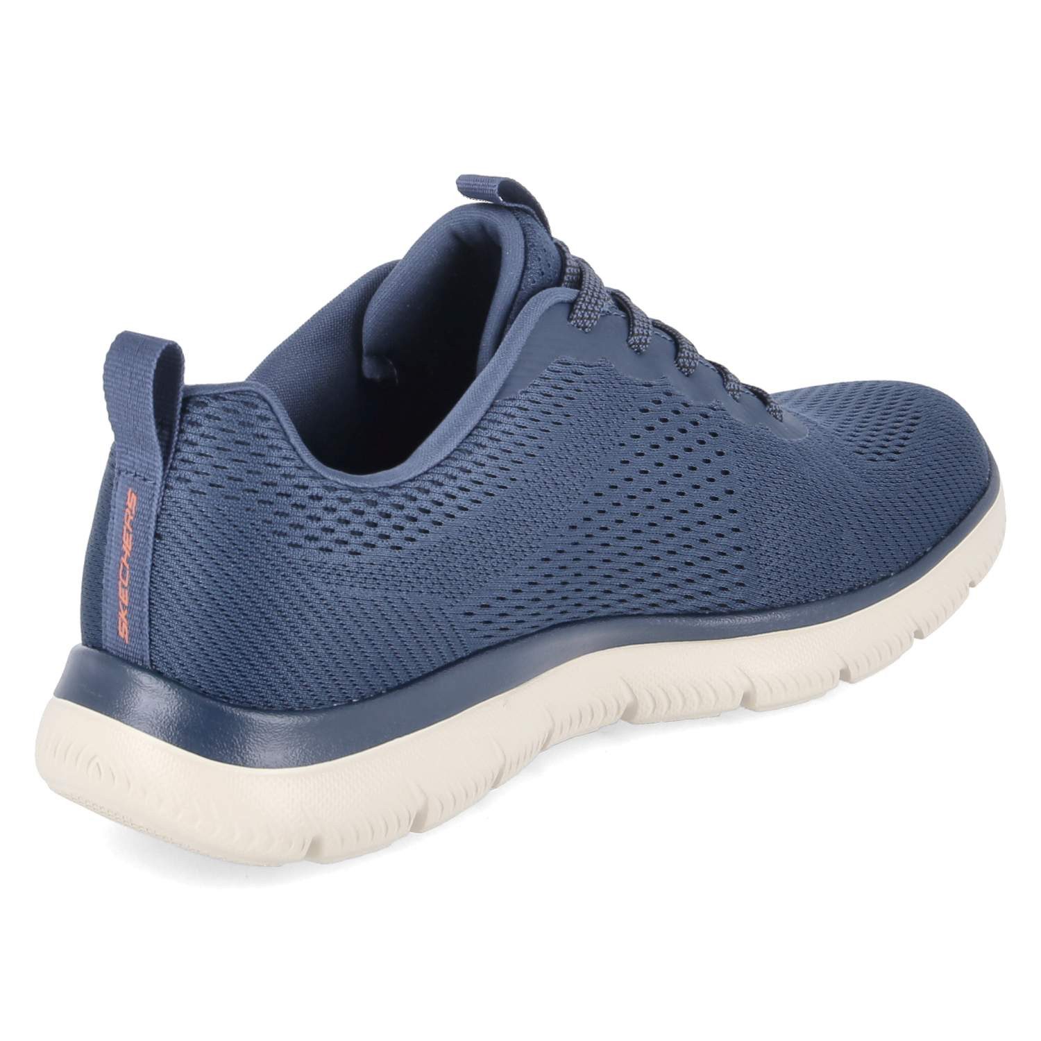 Skechers Skechers Slip On Sneaker 232963 NVOR Herren Textil blue Schnürschuh – Bild 4 von 5