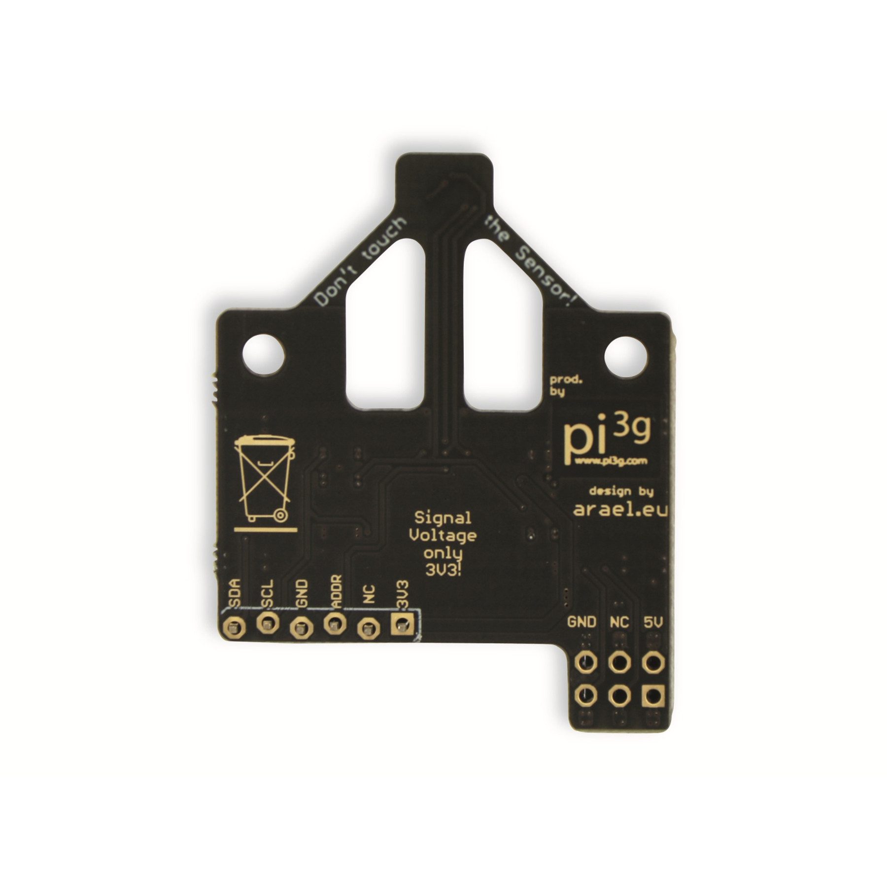 BOSCH Raumluft-Qualitätssensor BOSCH BME688 BREAKOUT BOARD LUFTQUALITÄTSSENSOR