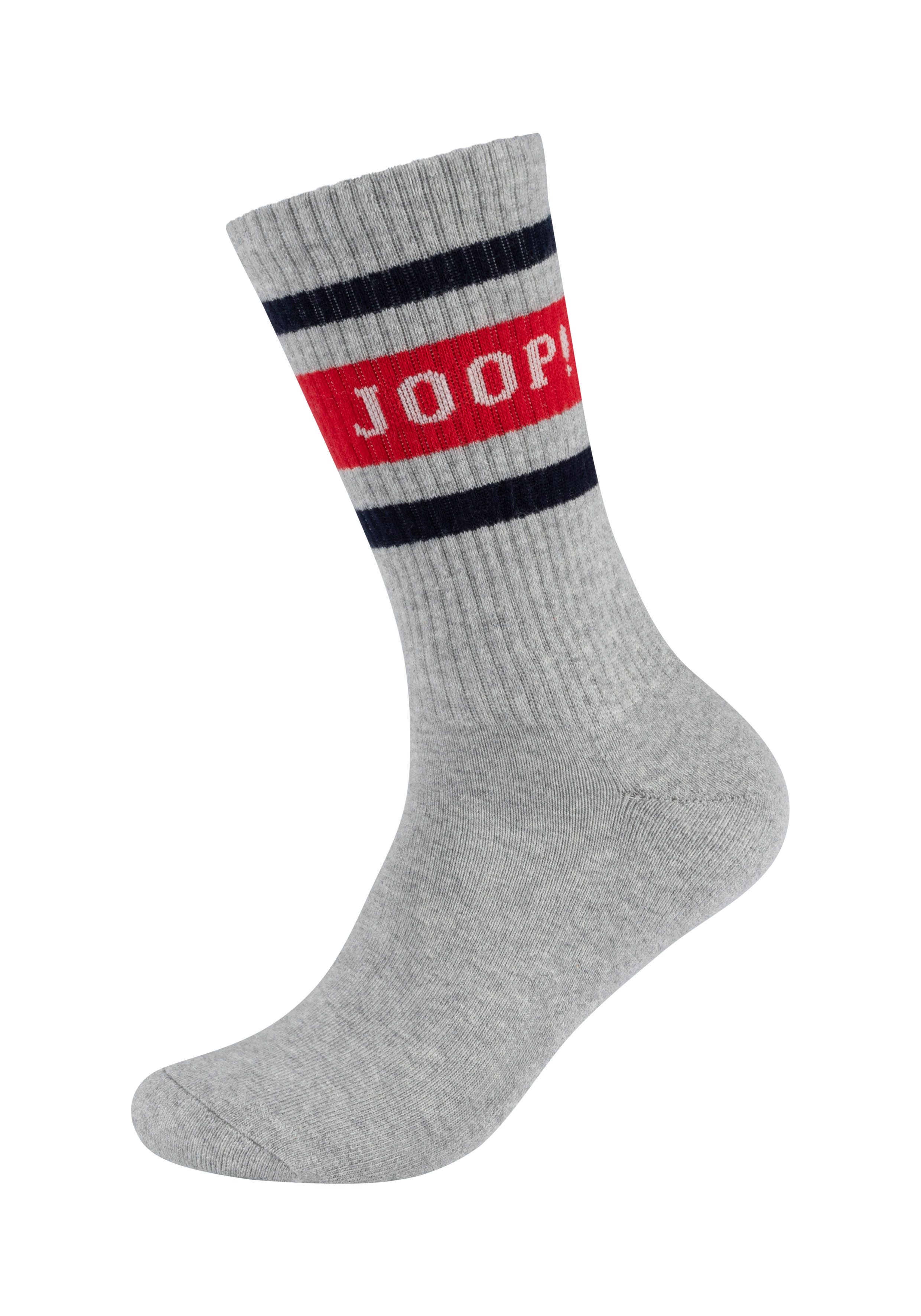 JOOP! Tennissocken premium essentials (2 Paar) am Bund mit Logoschriftzug günstig online kaufen