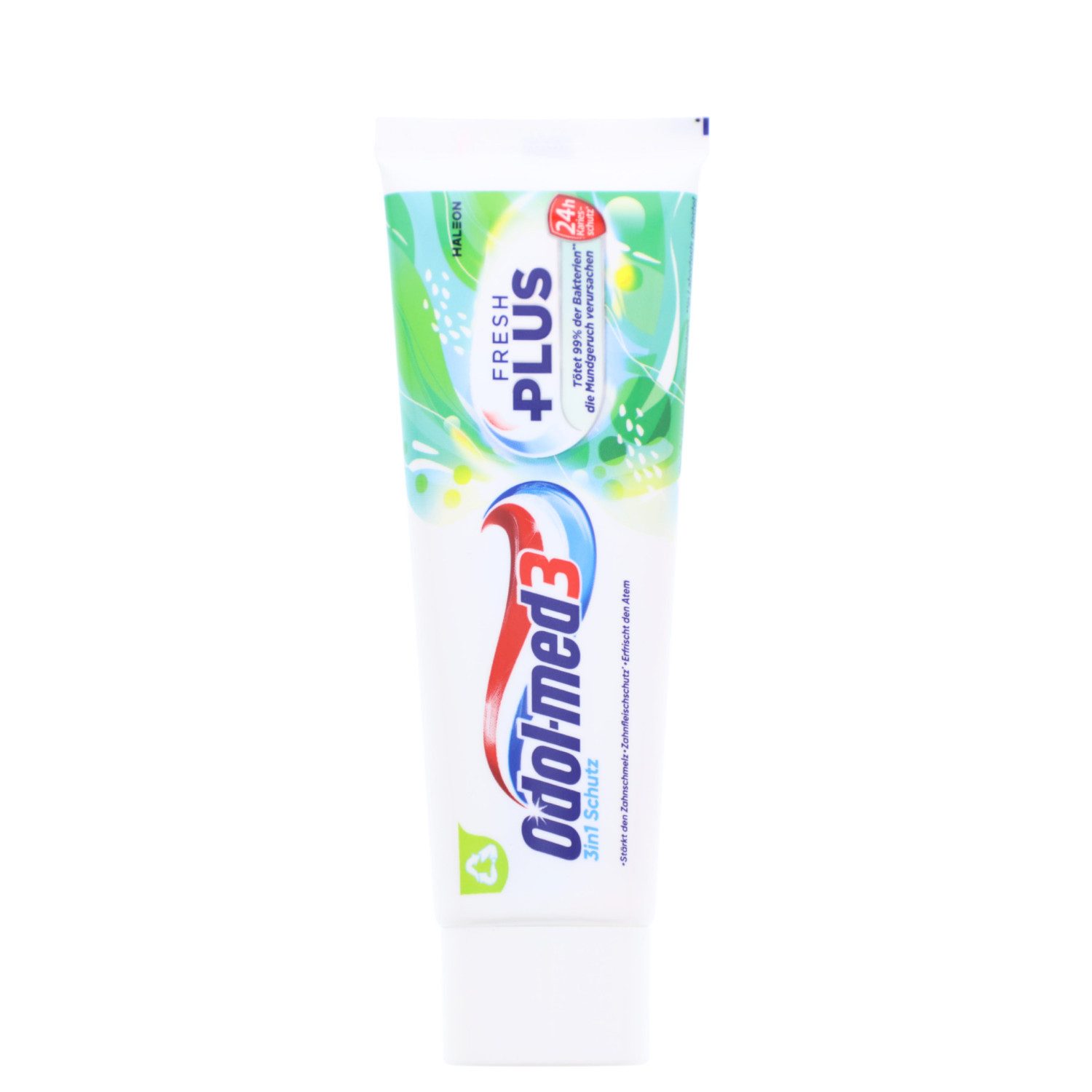 Odol Zahnpasta 6x Odol-med3 Fresh Plus Zahnpasta Zahncreme je 75ml 3in1 Schutz Minzig
