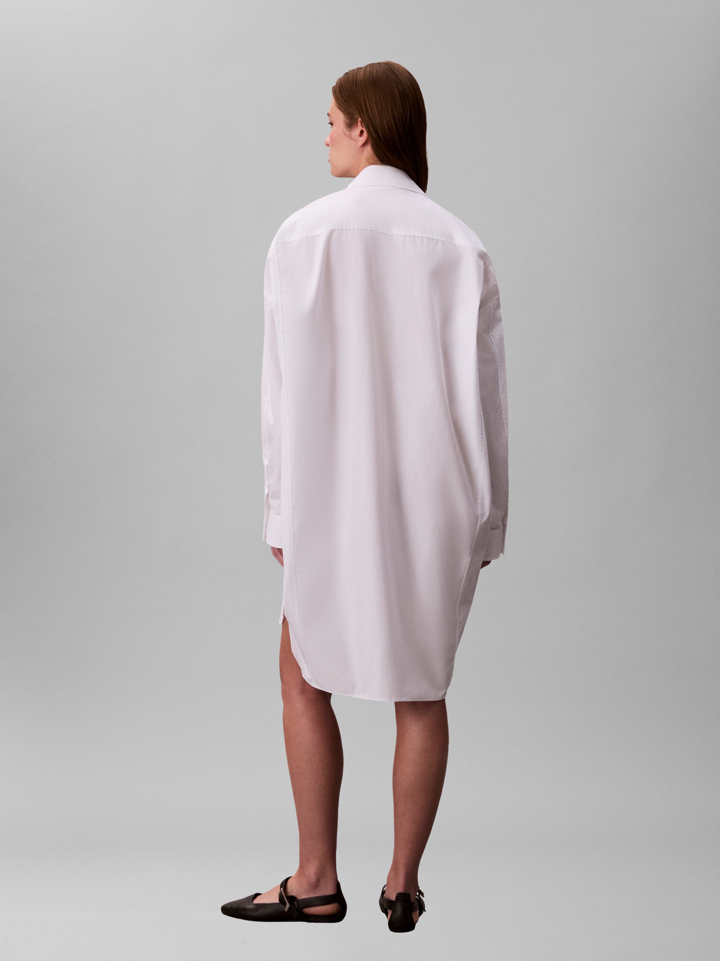 Calvin Klein Jeans Hemdblusenkleid Cotton Oversized günstig online kaufen