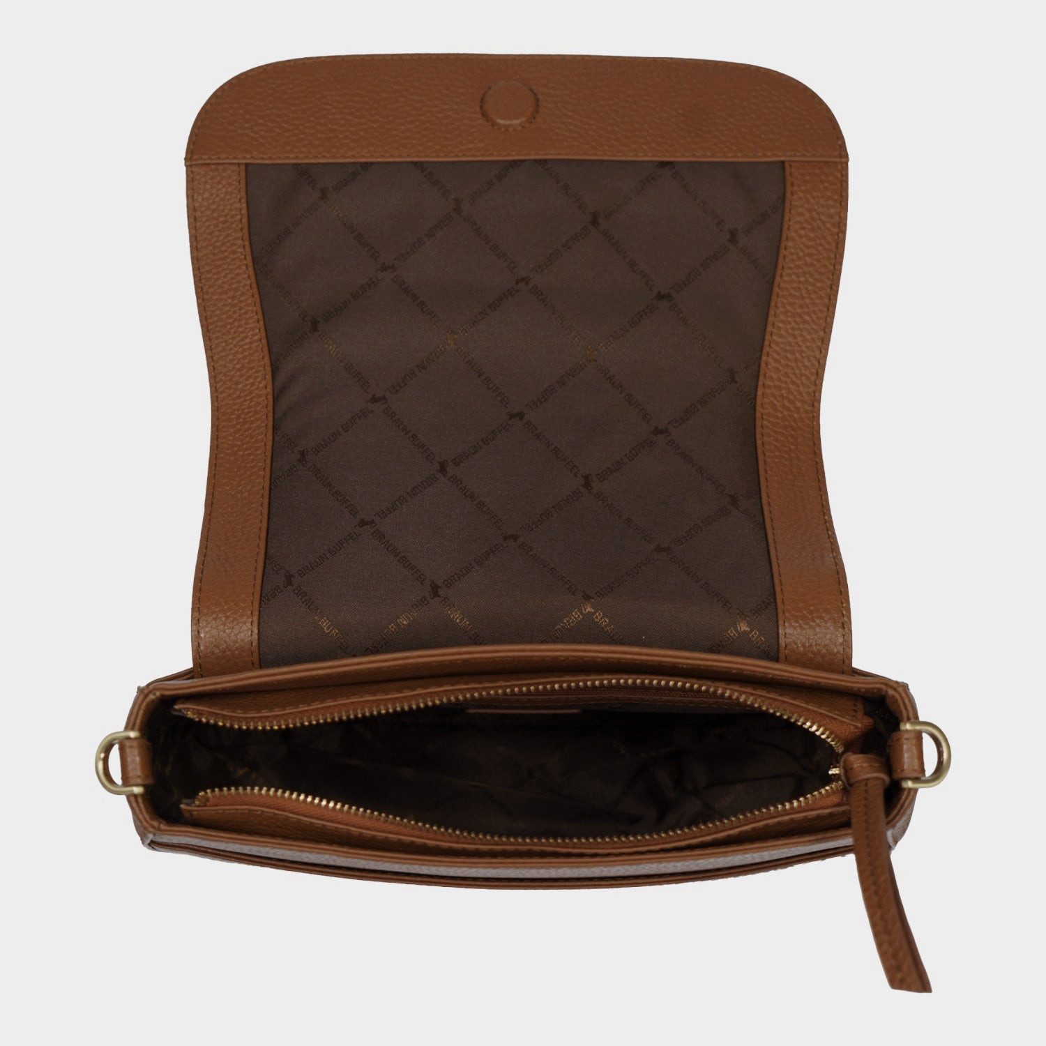 Braun Büffel Umhängetasche HANNA Flap Bag S braun