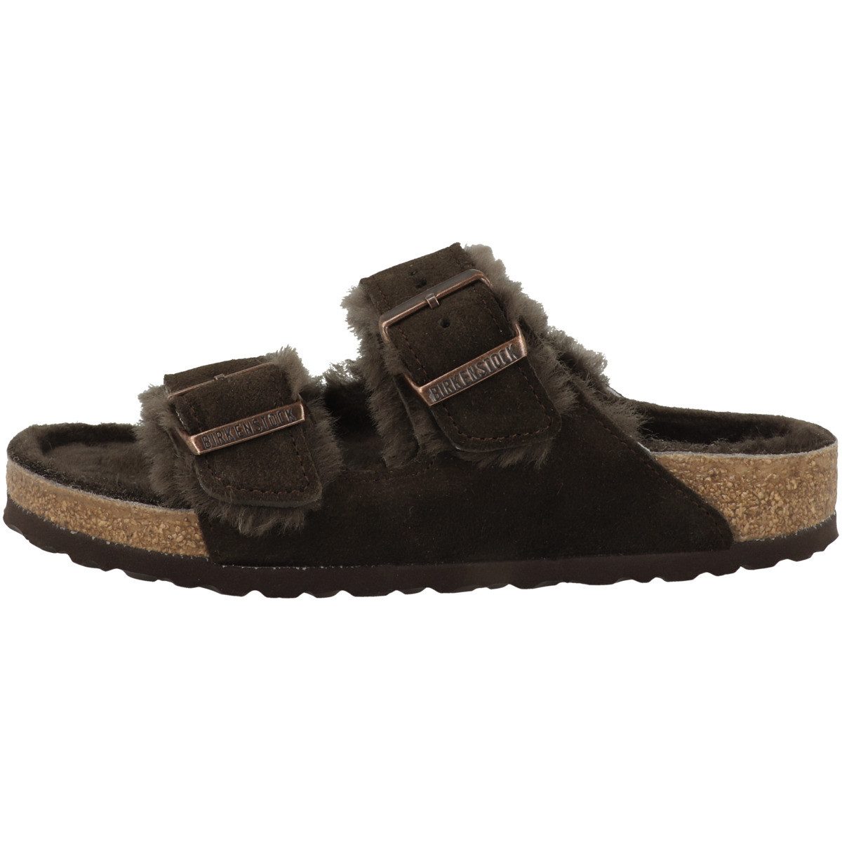 Arizona Lammfell Veloursleder normal Sandale