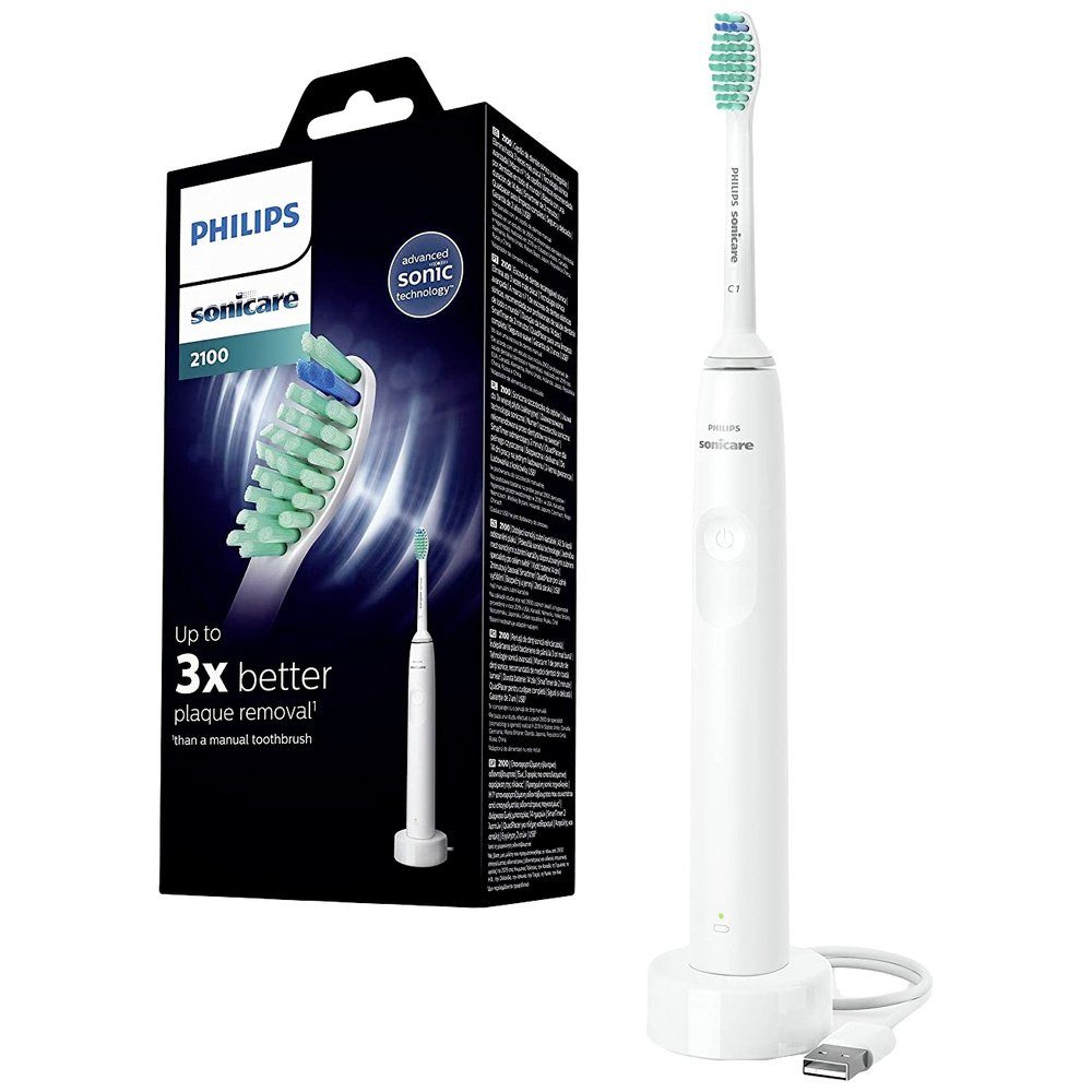 Schallzahnbürst Zahnbürste Elektrische Sonicare Zahnbürste HX3651/13 Elektrische 2100 Philips Philips
