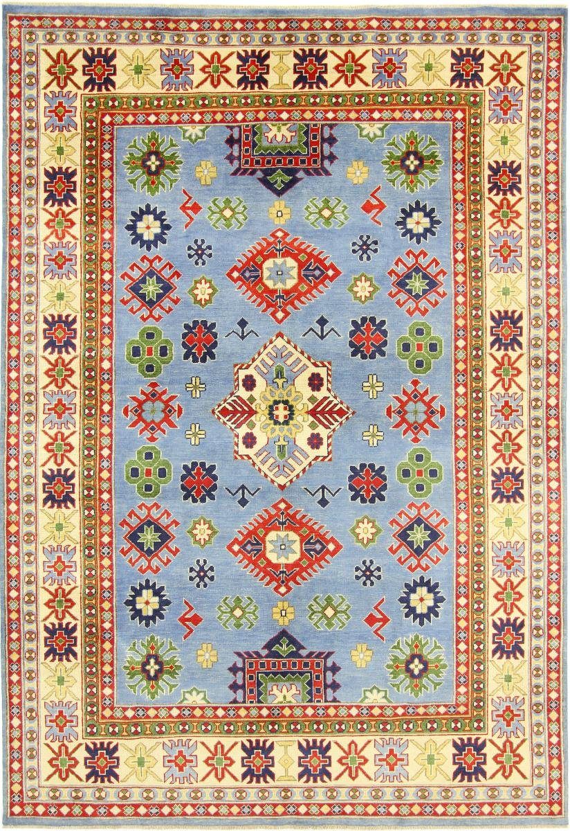 Orientteppich Kazak 199x290 Handgeknüpfter Orientteppich, Nain Trading, rechteckig, Höhe: 5 mm