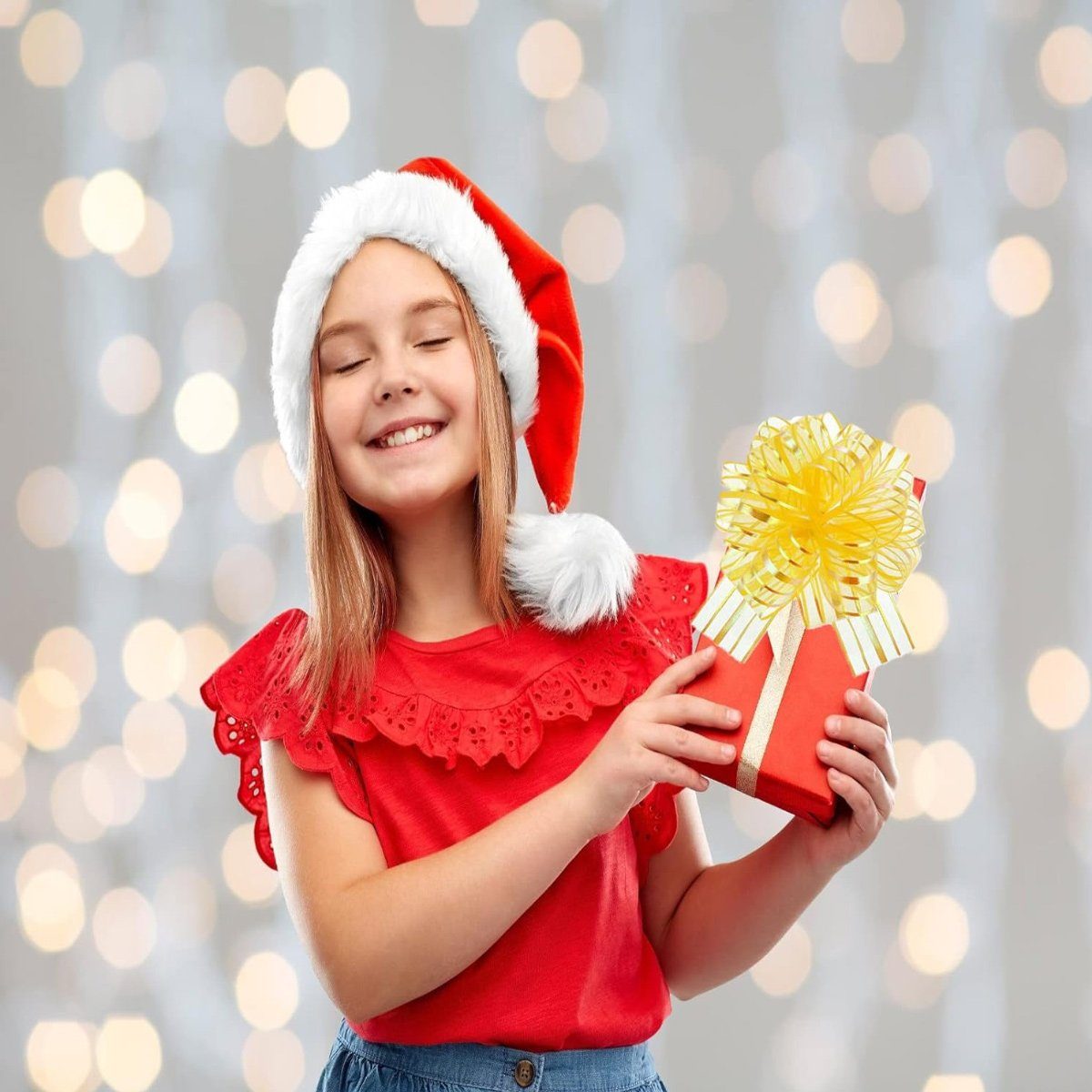 Pull Geschenkband Dekoschleife gelb Geschenkschleife Bow Ziehschleife Jormftte Zugband