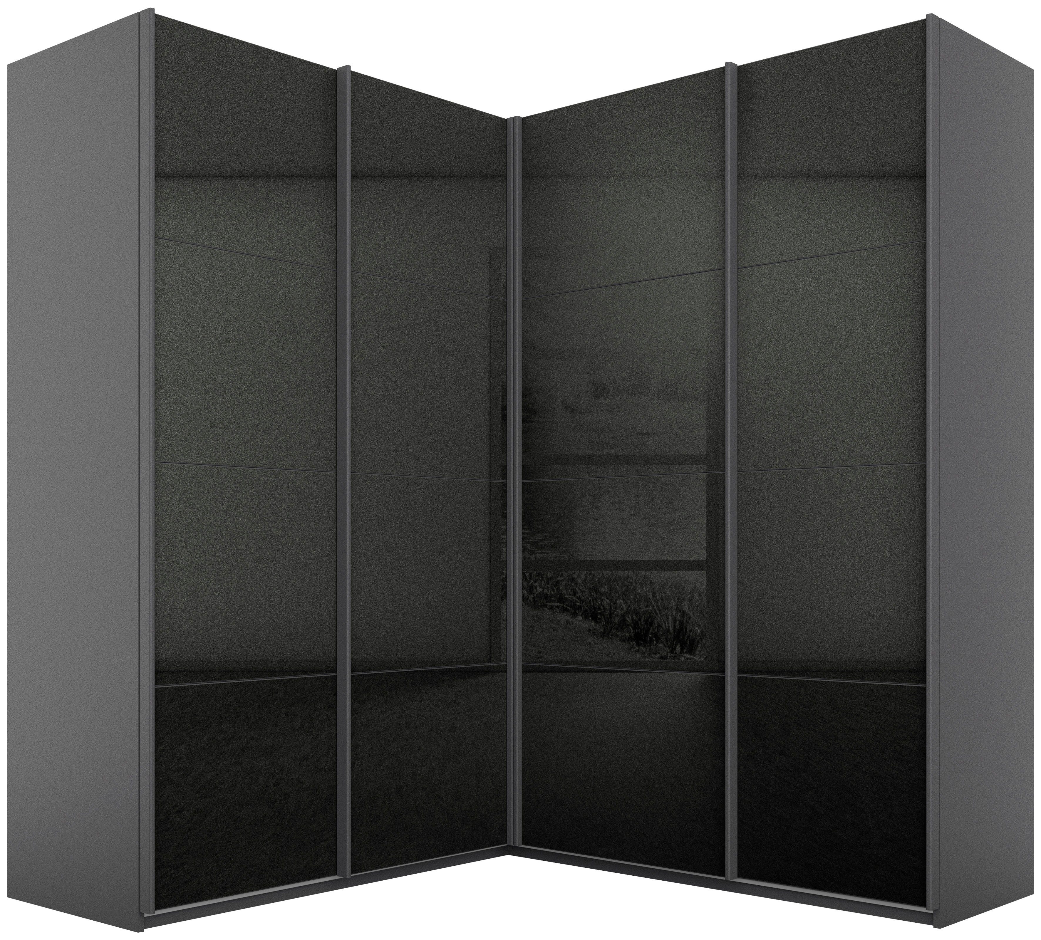 rauch Schwebetürenschrank Quadra Eckschrank inkl. Türendämpfer