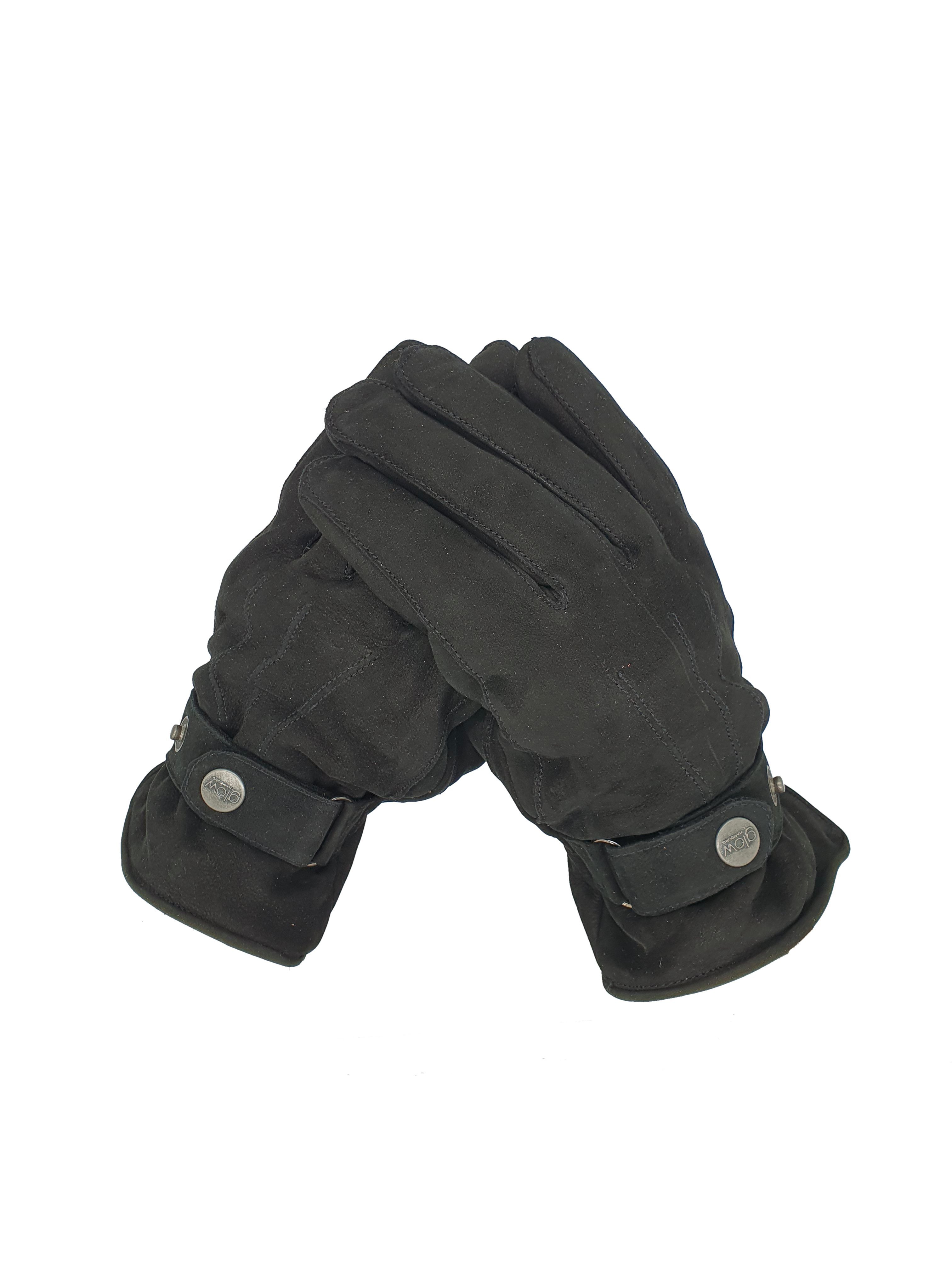 Lederhandschuhe Winter-Lederhandschuhe für Herren aus 100% Nubuk-Leder