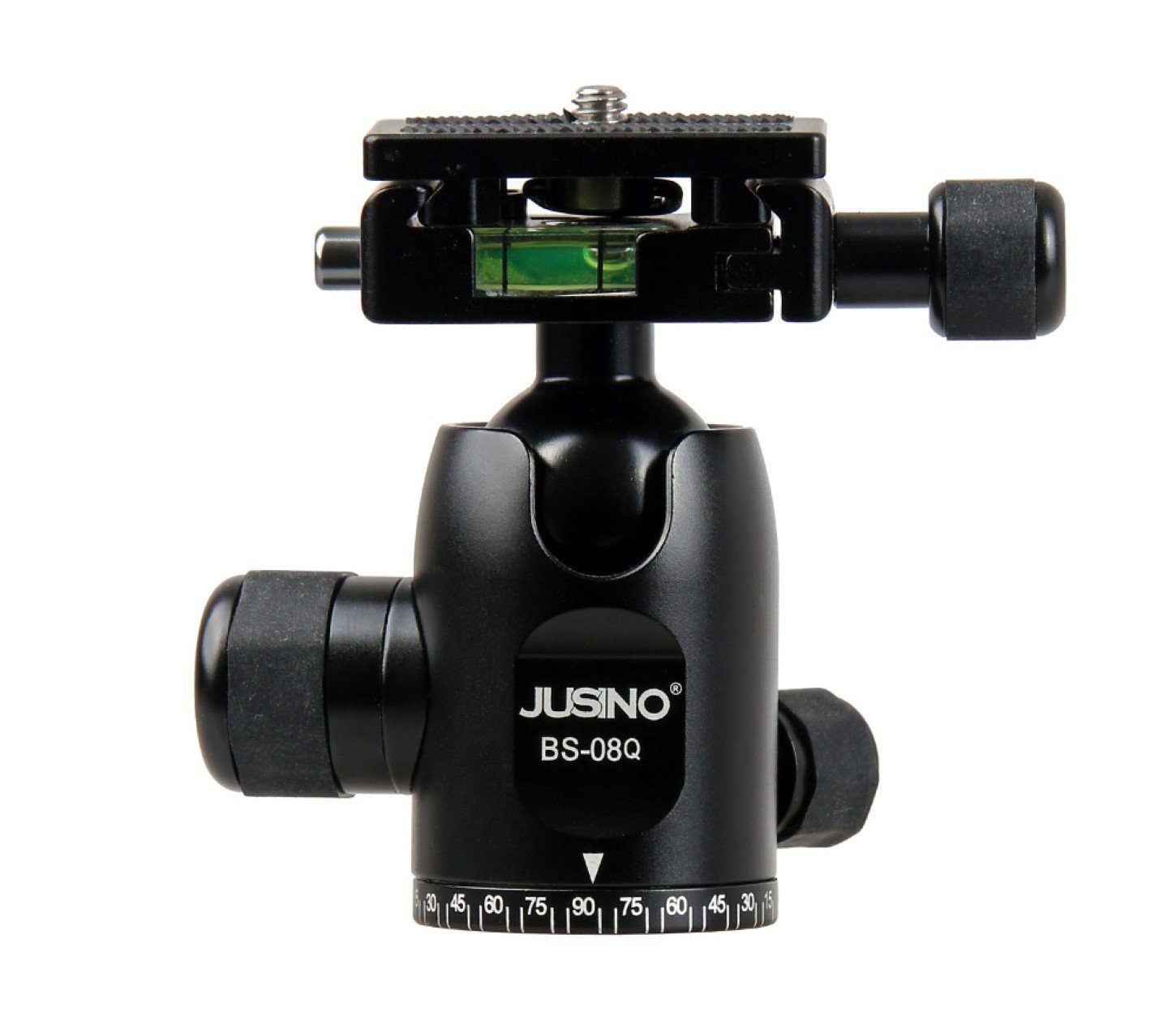 JUSINO Kugelkopf JUSINO BS-08Q Aluminium Kugelkopf Stativkopf schwarz