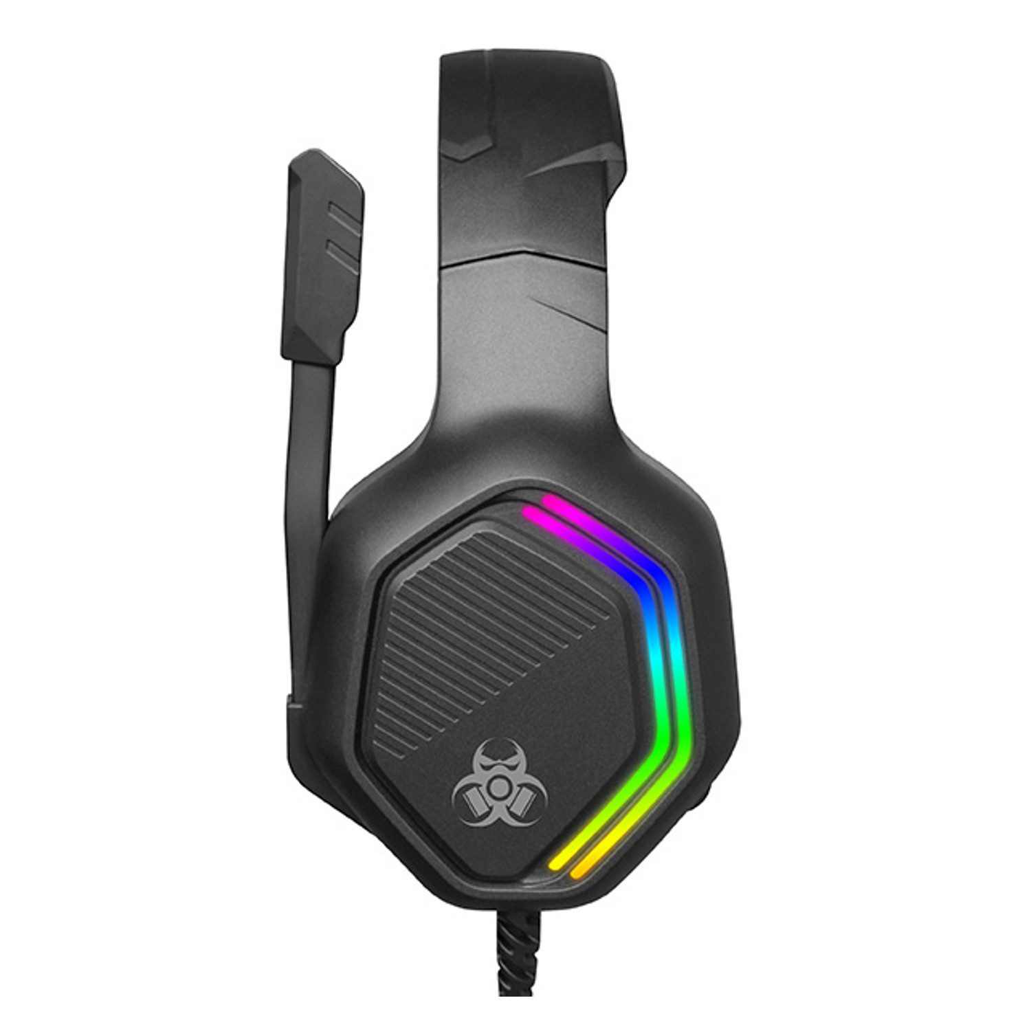 Tracer Gamezone GZ X3 LED RGB Gaming-Kopfhörer Gaming-Headset (RGB-Hintergrundbeleuchtung, klappbares Mikrofon)